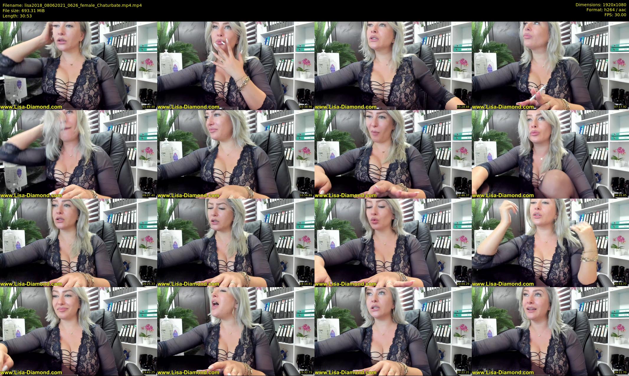 lisa2018 — 31 minute Chaturbate female cam show recording, 1080p, Jun 8, 2021