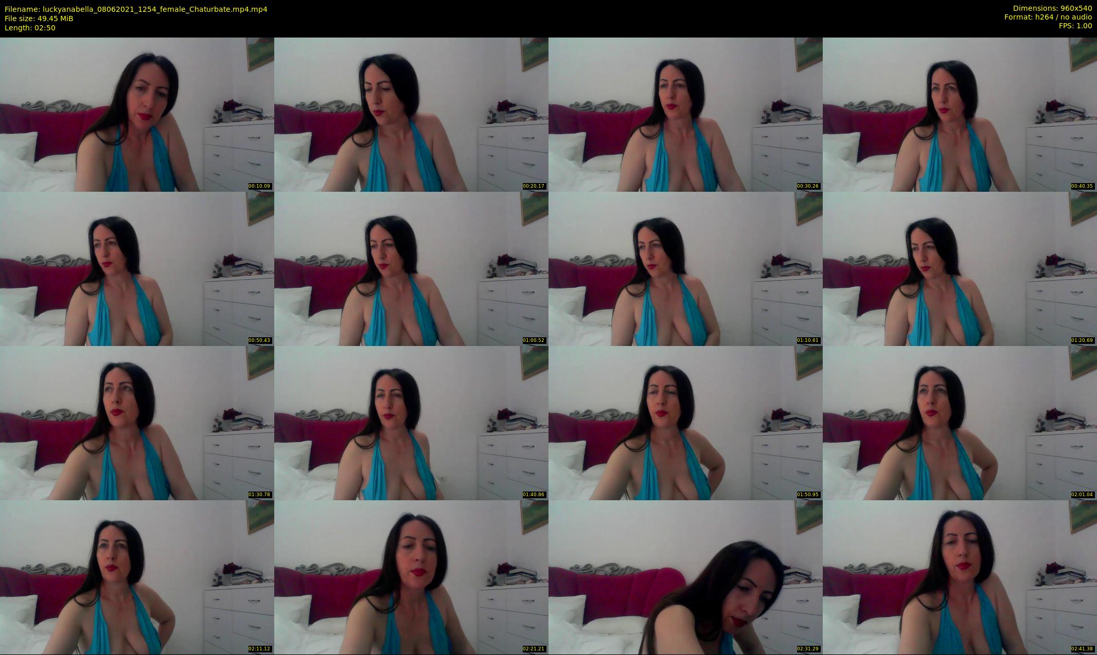 luckyanabella — 3 minute Chaturbate female cam show recording, 480p, Jun 8, 2021