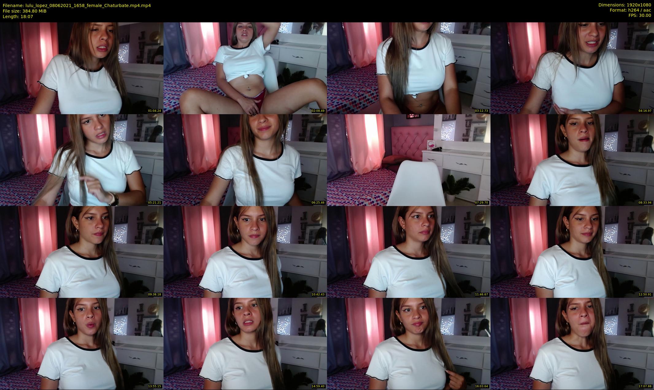 lulu_lopez — 19 minute Chaturbate female cam show recording, 1080p, Jun 8, 2021