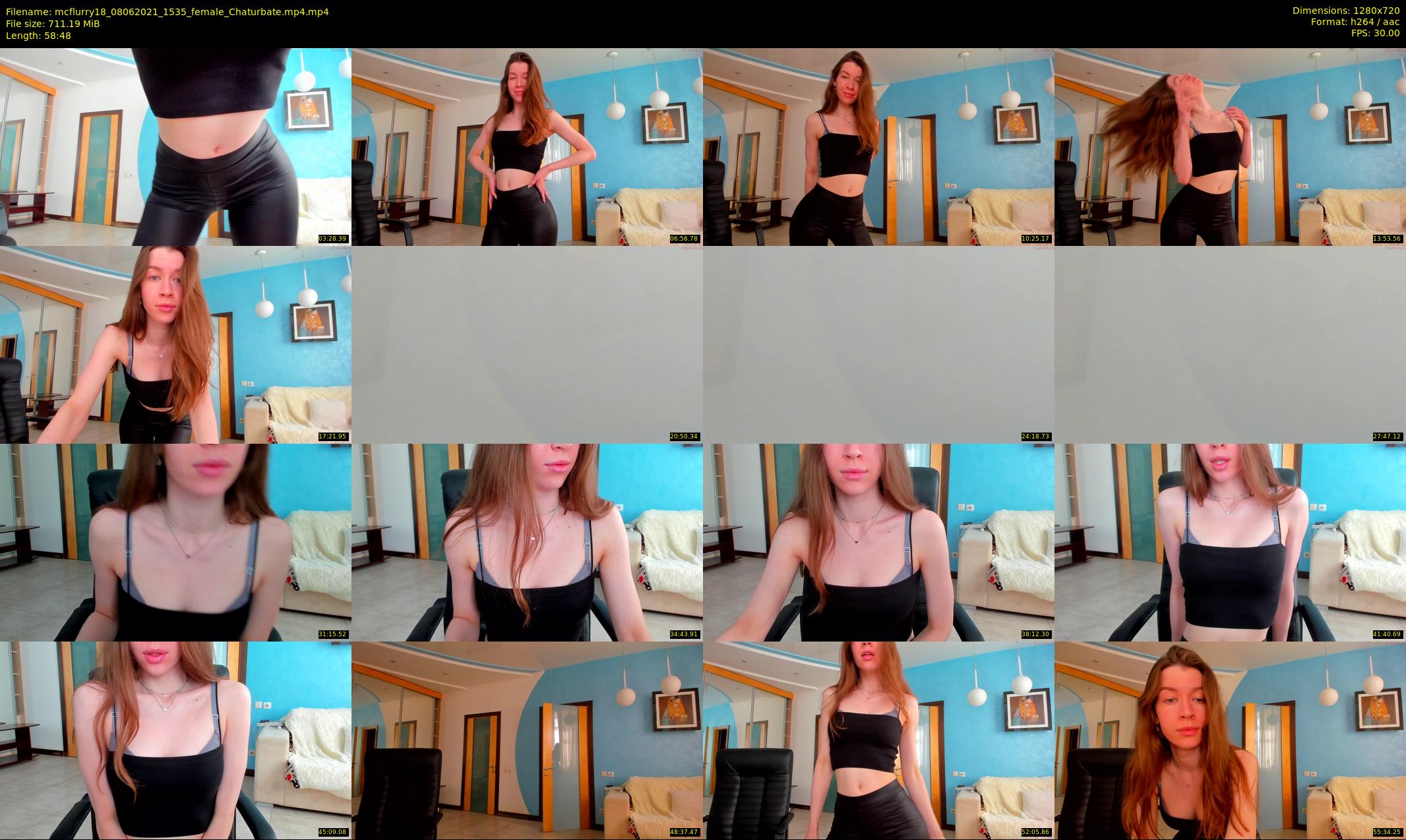 mcflurry18 — 59 minute Chaturbate female cam show recording, 720p, Jun 8, 2021