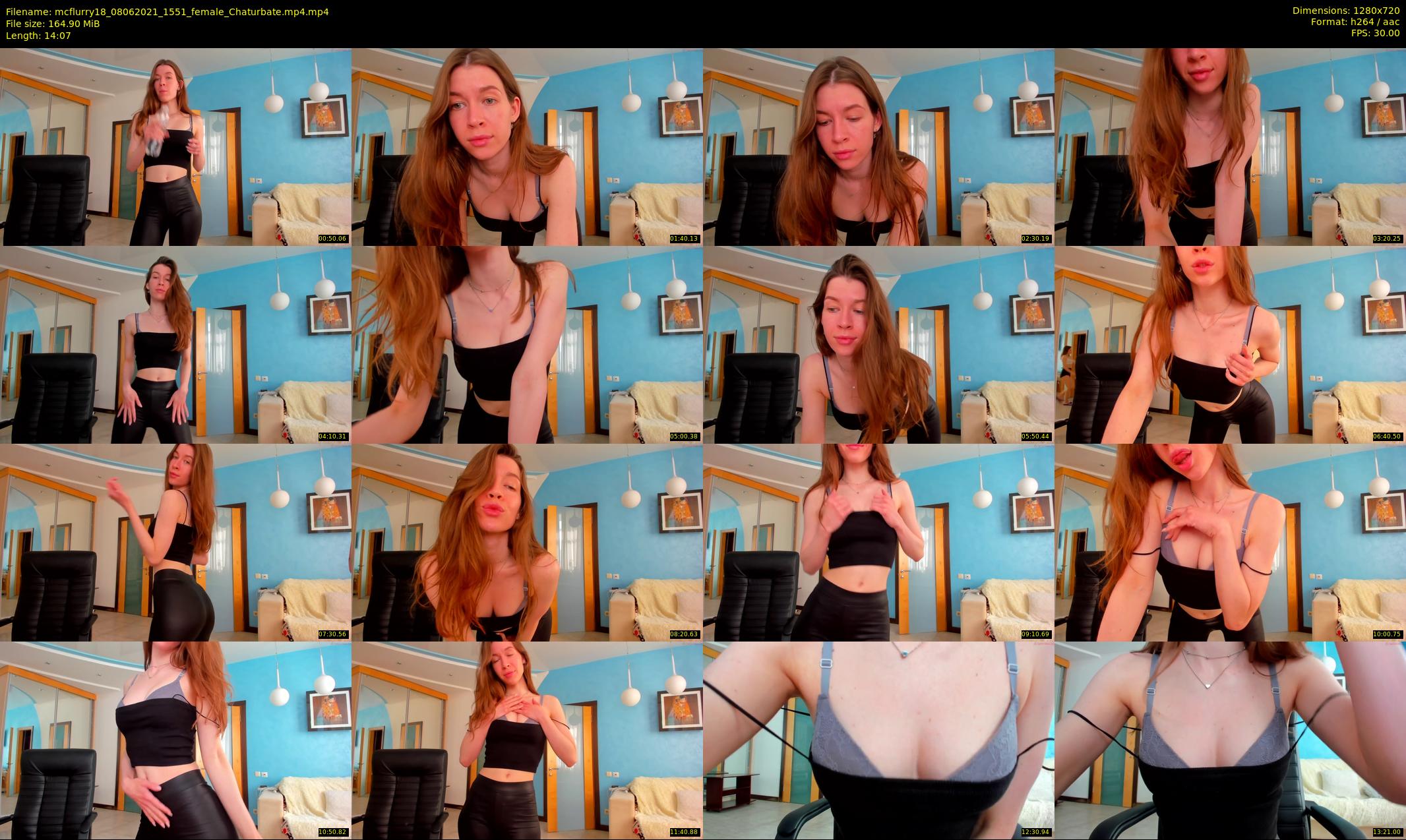 mcflurry18 — 15 minute Chaturbate female cam show recording, 720p, Jun 8, 2021