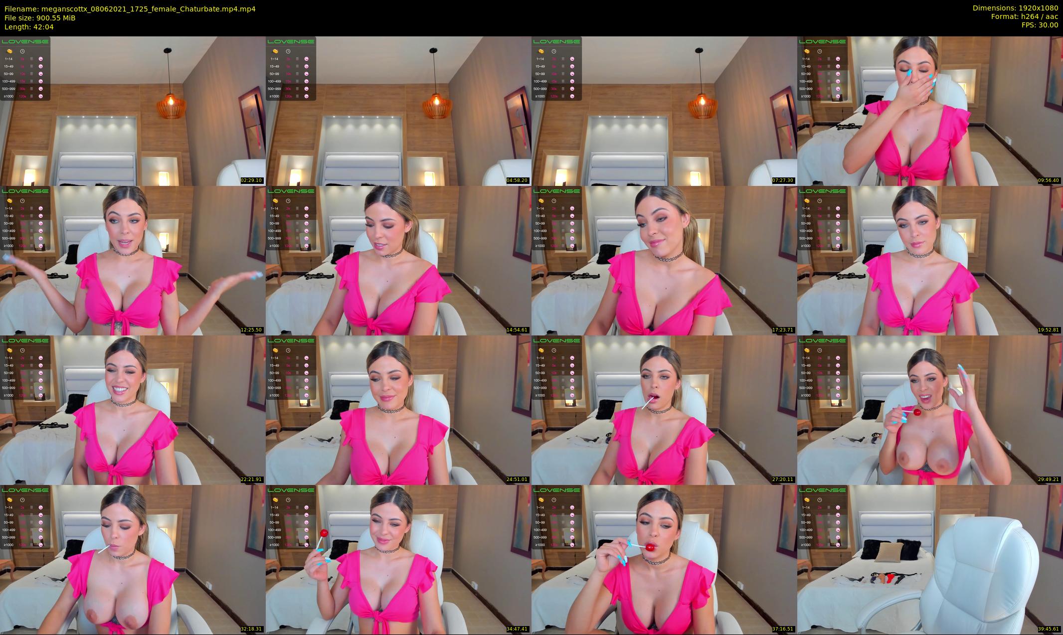 meganscottx — 43 minute Chaturbate female cam show recording, 1080p, Jun 8, 2021