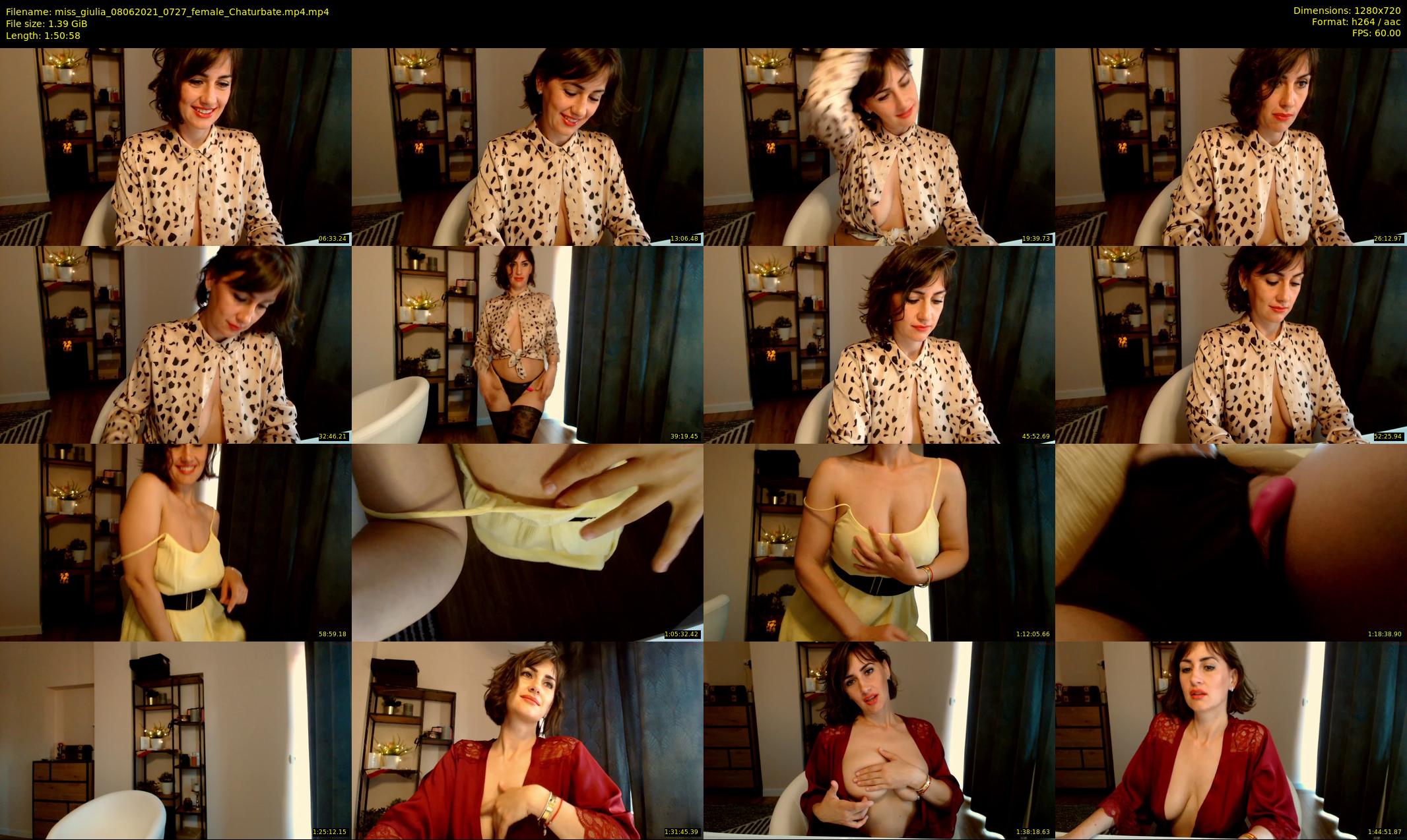 miss_giulia — 111 minute Chaturbate female cam show recording, 720p, Jun 8, 2021