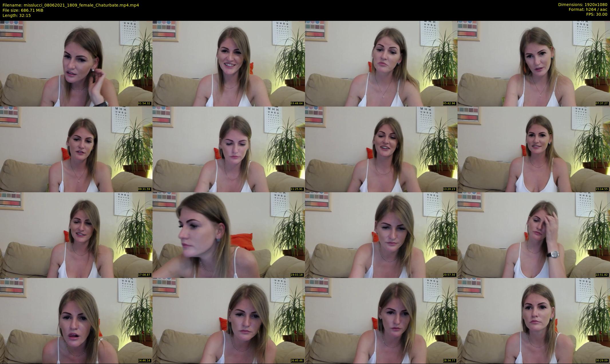 misslucci — 33 minute Chaturbate female cam show recording, 1080p, Jun 8, 2021