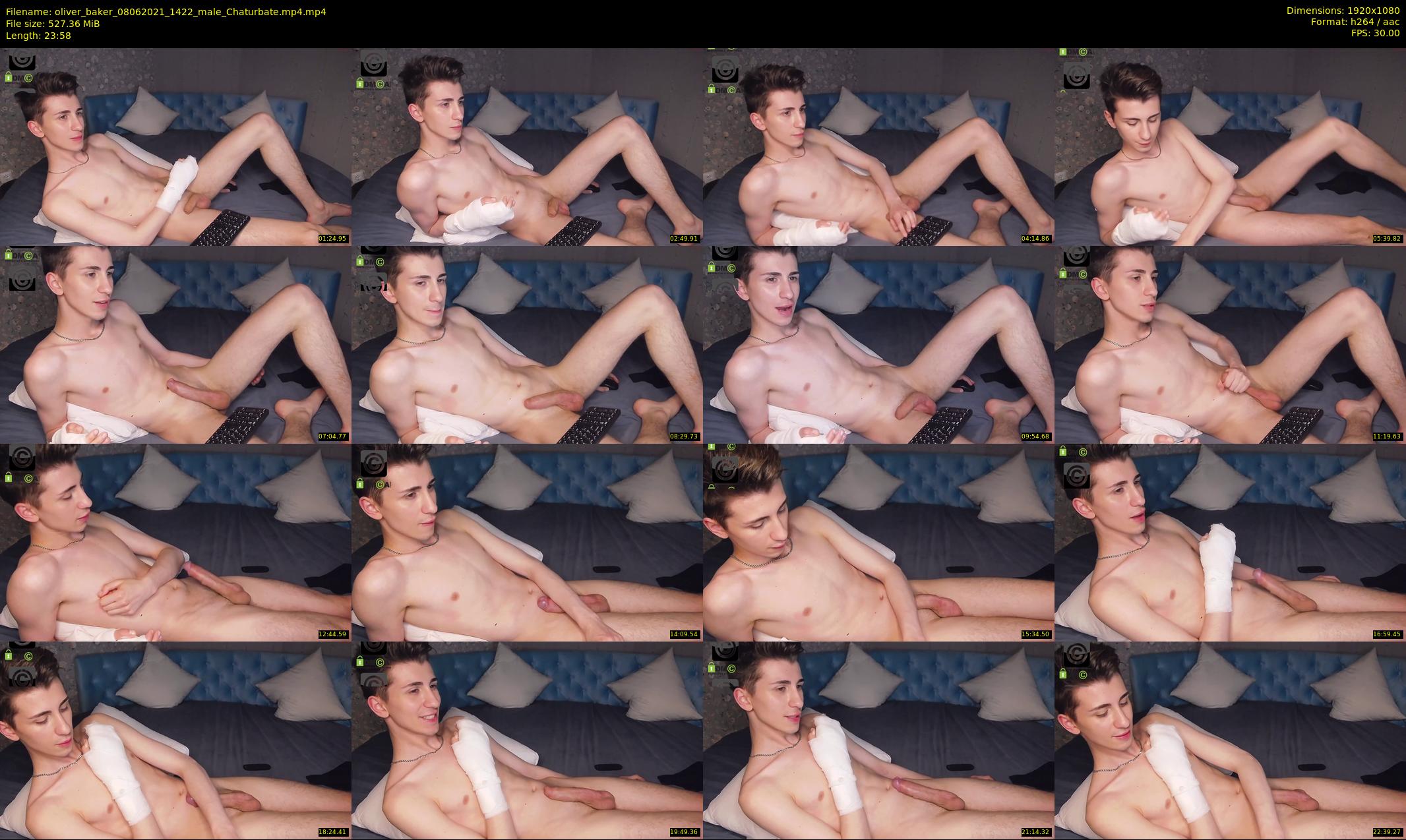 oliver_baker — 24 minute Chaturbate male cam show recording, 1080p, Jun 8, 2021