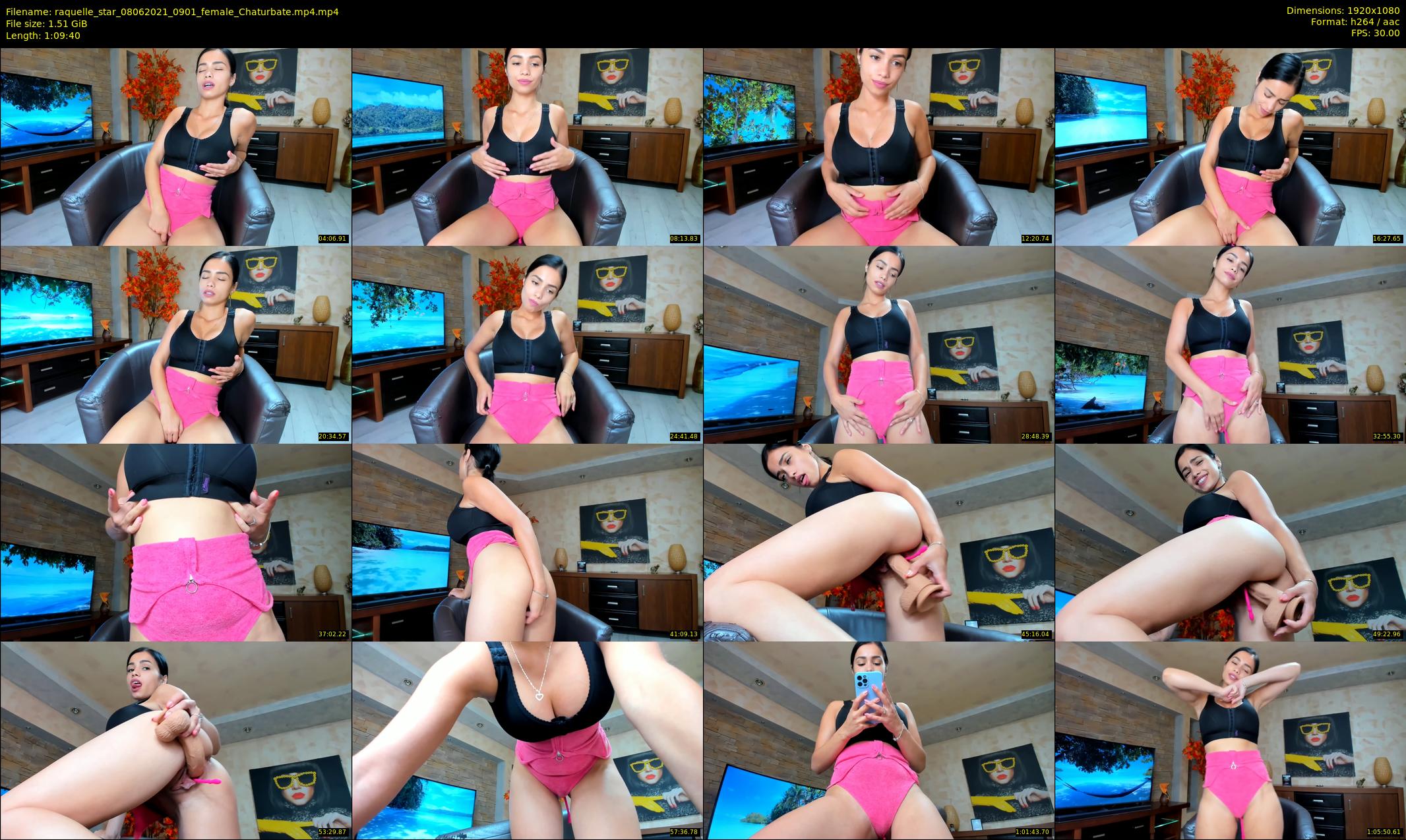 raquelle_star — 70 minute Chaturbate couple cam show recording, 1080p, Jun 8, 2021
