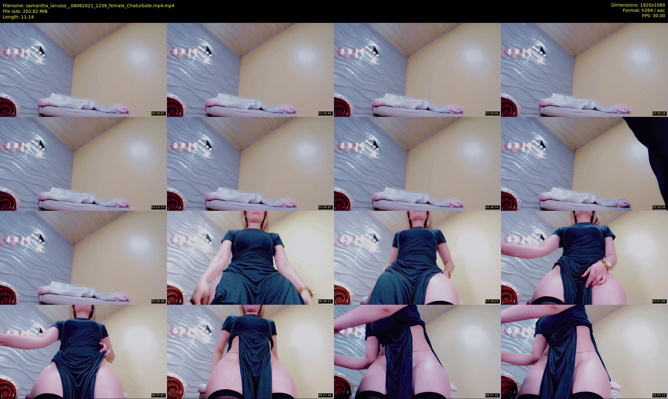 samantha_larusso_ — 12 minute Chaturbate couple cam show recording, 1080p, Jun 8, 2021