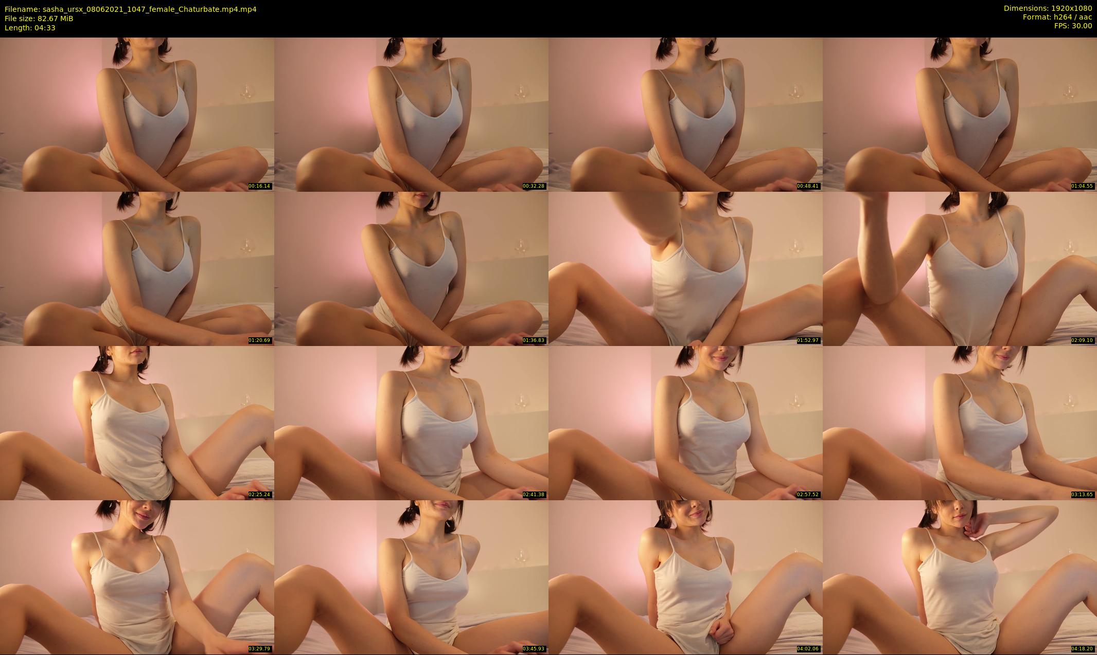 sasha_ursx — 5 minute Chaturbate female cam show recording, 1080p, Jun 8, 2021