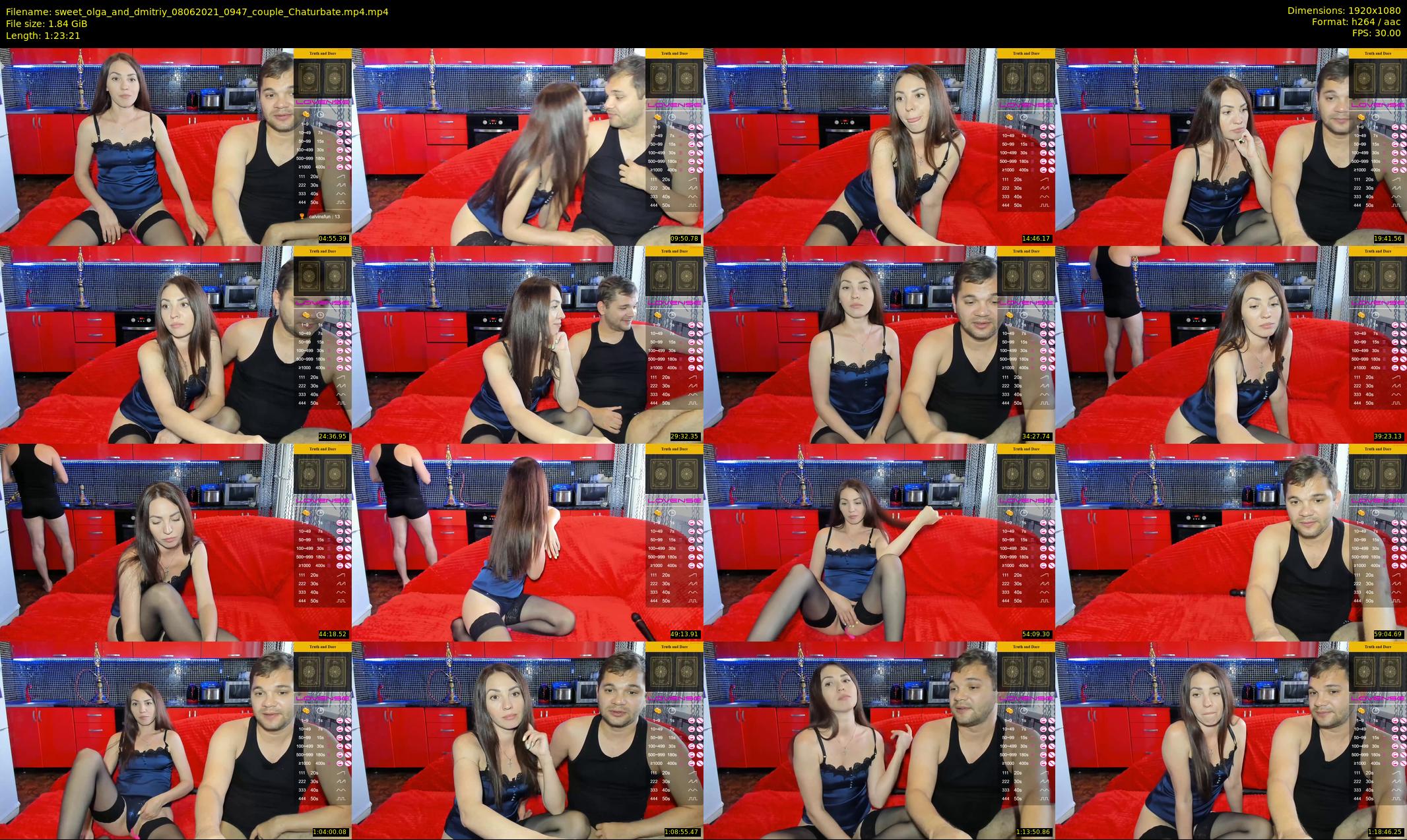 sweet_olga_and_dmitriy — 84 minute Chaturbate couple cam show recording, 1080p, Jun 8, 2021