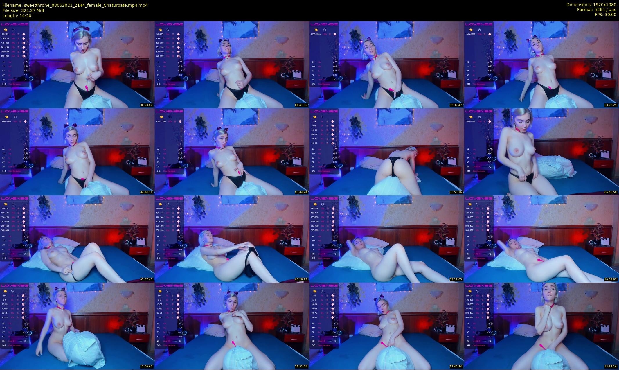 sweetthrone — 15 minute Chaturbate couple cam show recording, 1080p, Jun 8, 2021