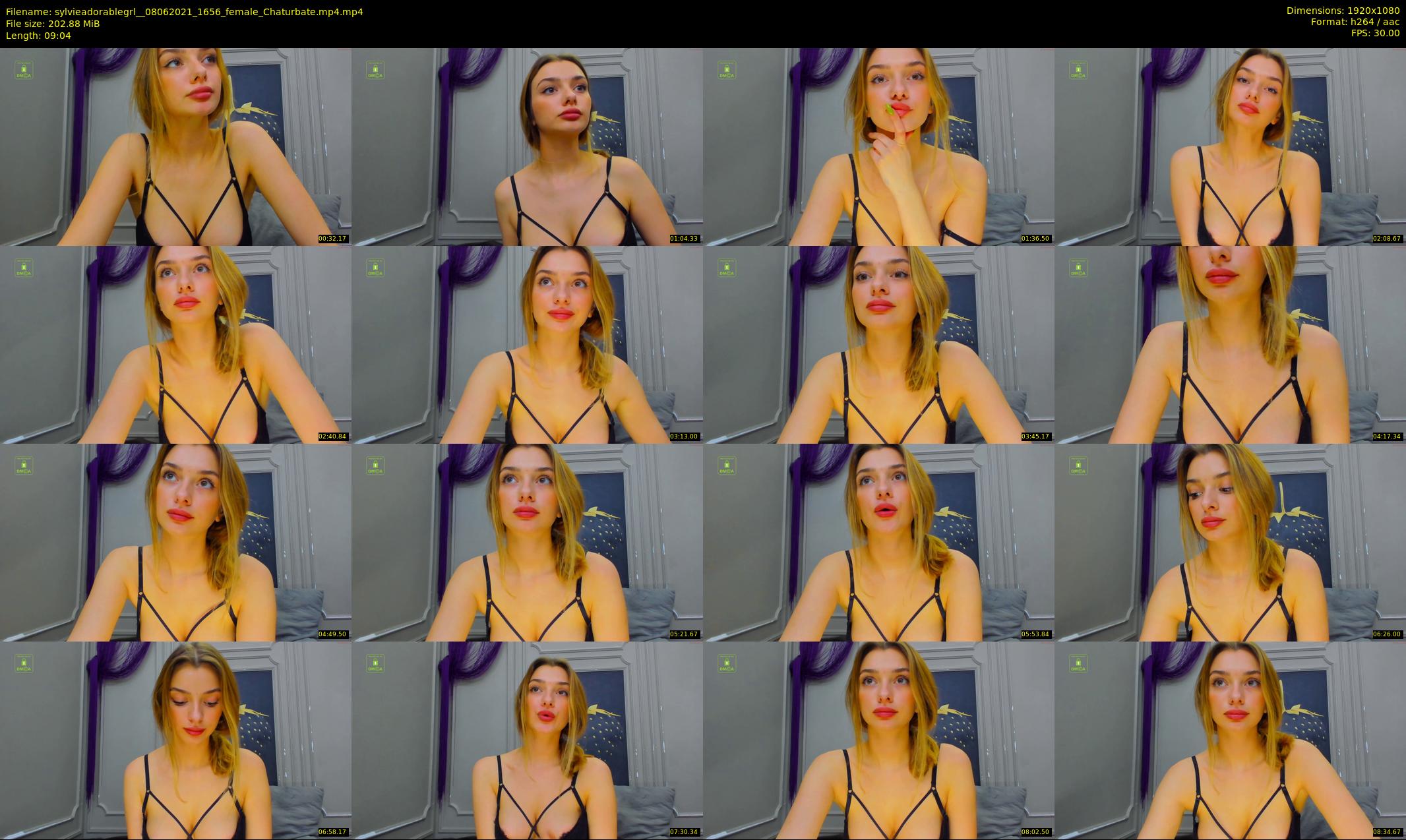 sylvieadorablegrl_ — 10 minute Chaturbate female cam show recording, 1080p, Jun 8, 2021