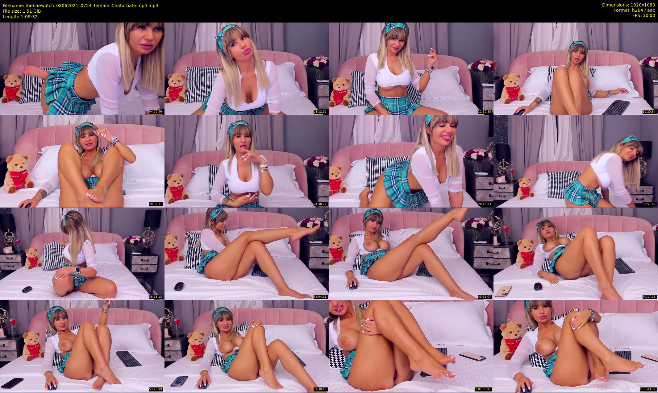 thebaewatch — 70 minute Chaturbate female cam show recording, 1080p, Jun 8, 2021