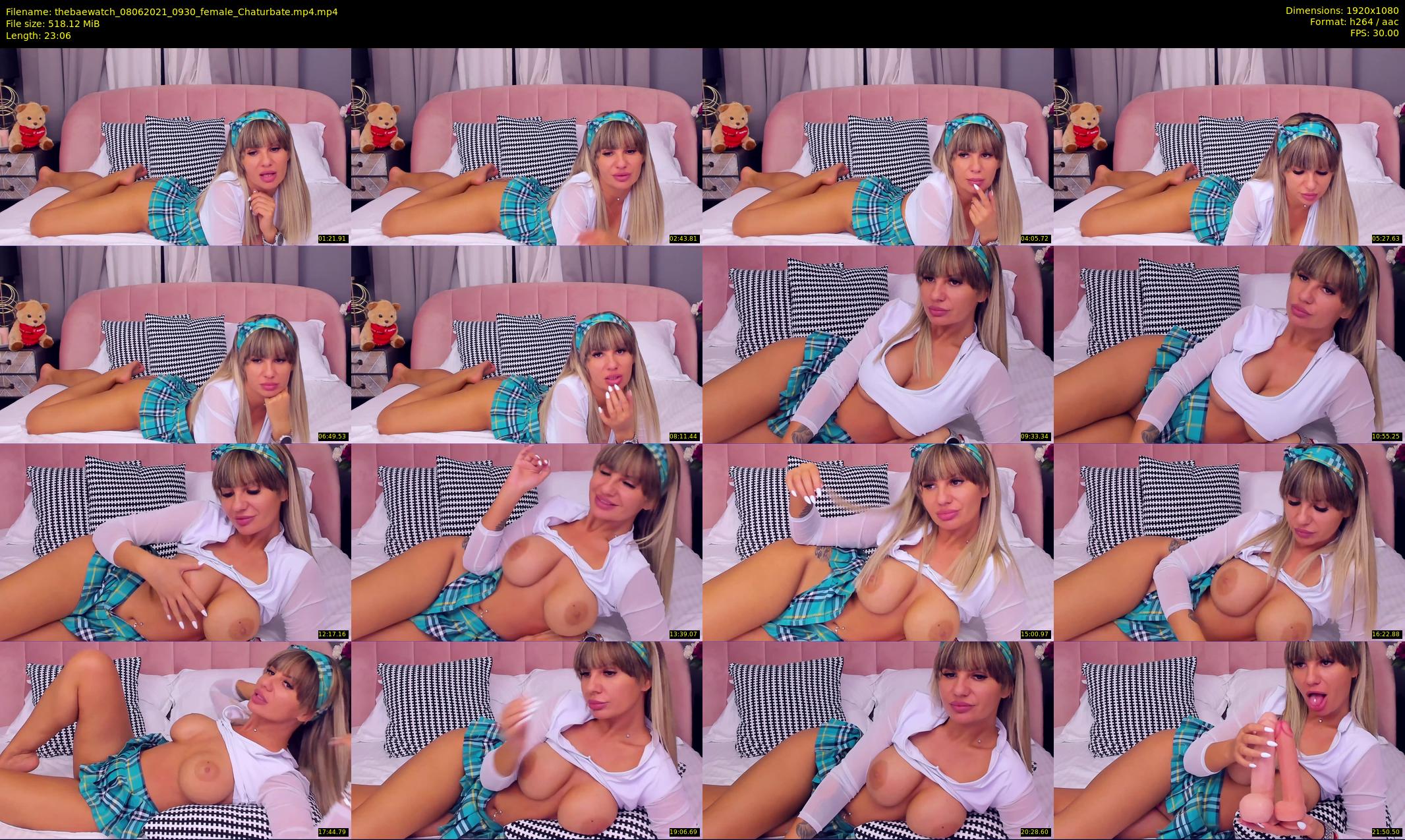 thebaewatch — 24 minute Chaturbate female cam show recording, 1080p, Jun 8, 2021
