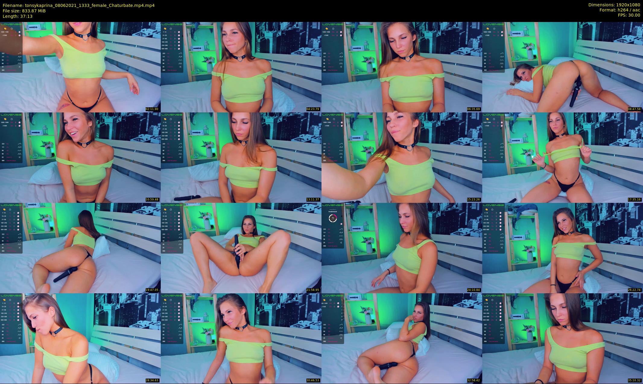 tonsykaprina — 38 minute Chaturbate couple cam show recording, 1080p, Jun 8, 2021