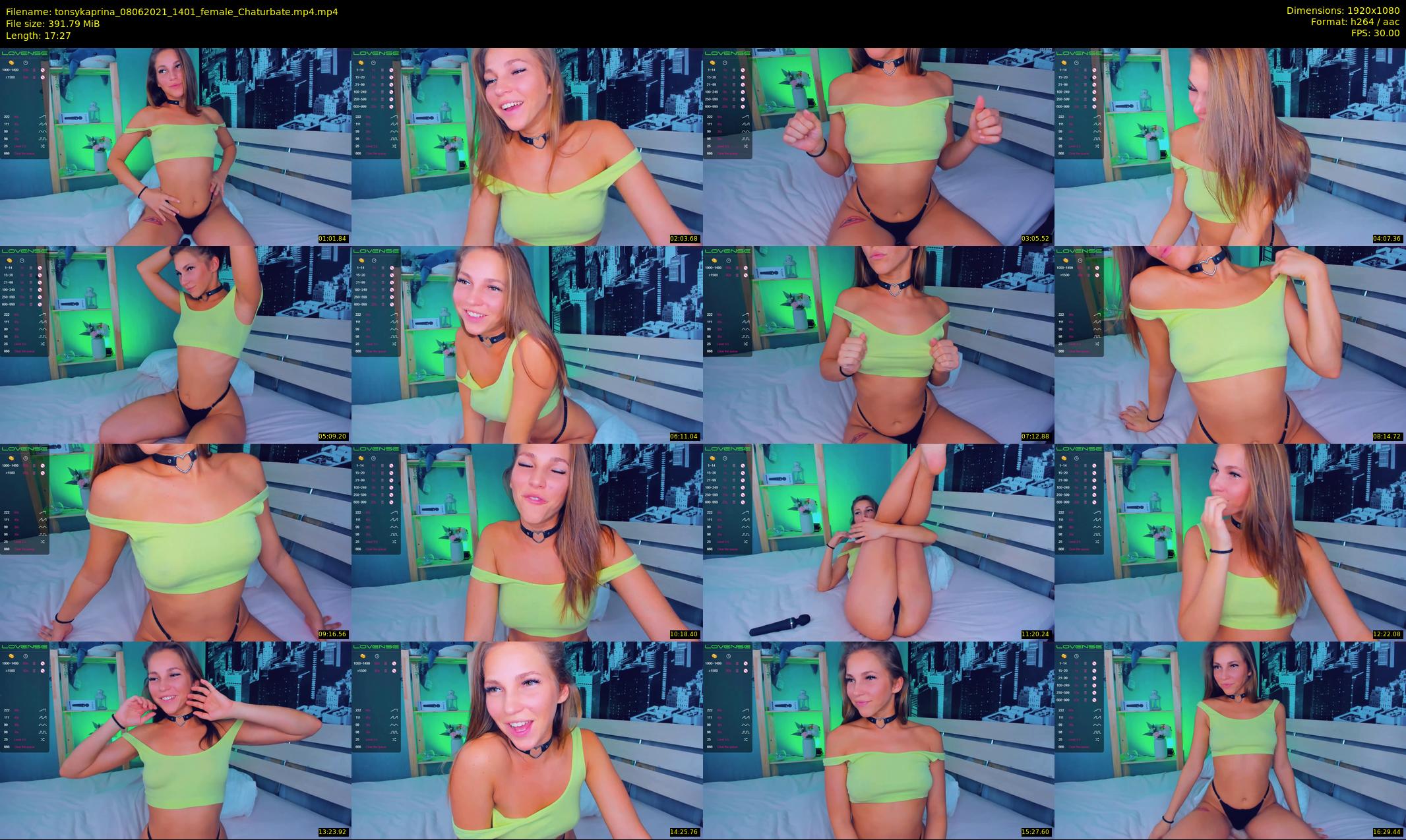 tonsykaprina — 18 minute Chaturbate couple cam show recording, 1080p, Jun 8, 2021