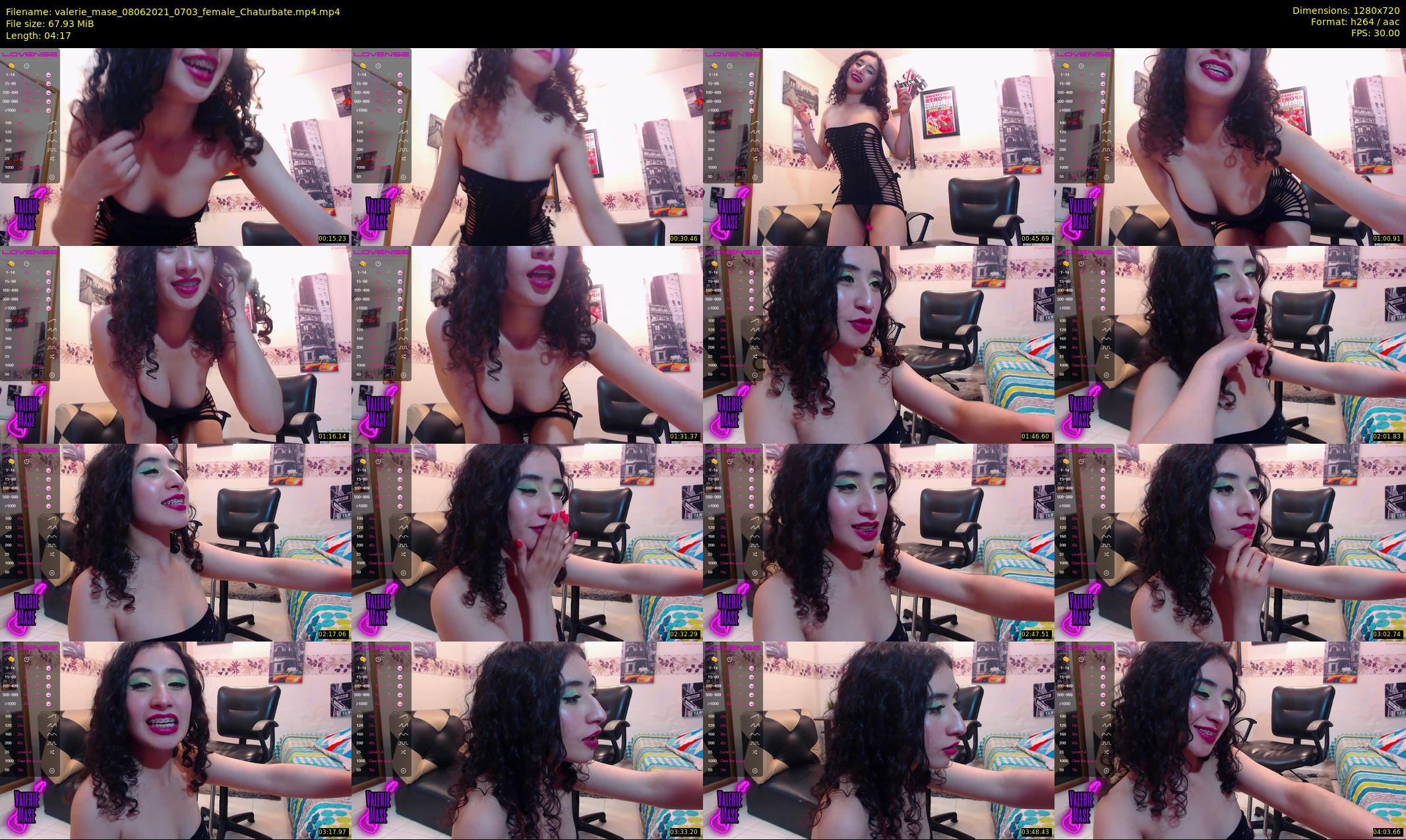 valerie_mase — 5 minute Chaturbate female cam show recording, 720p, Jun 8, 2021