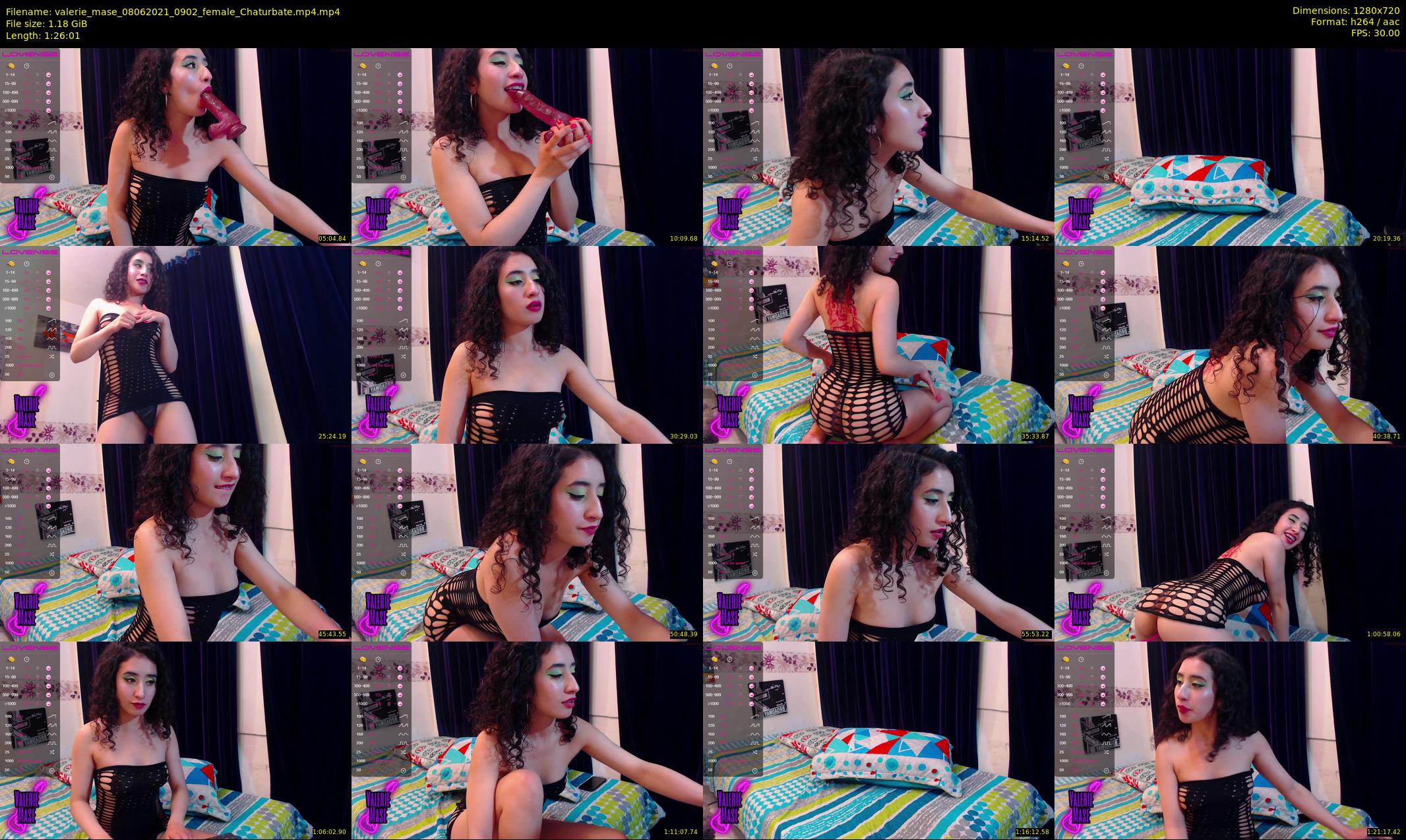 valerie_mase — 87 minute Chaturbate female cam show recording, 720p, Jun 8, 2021