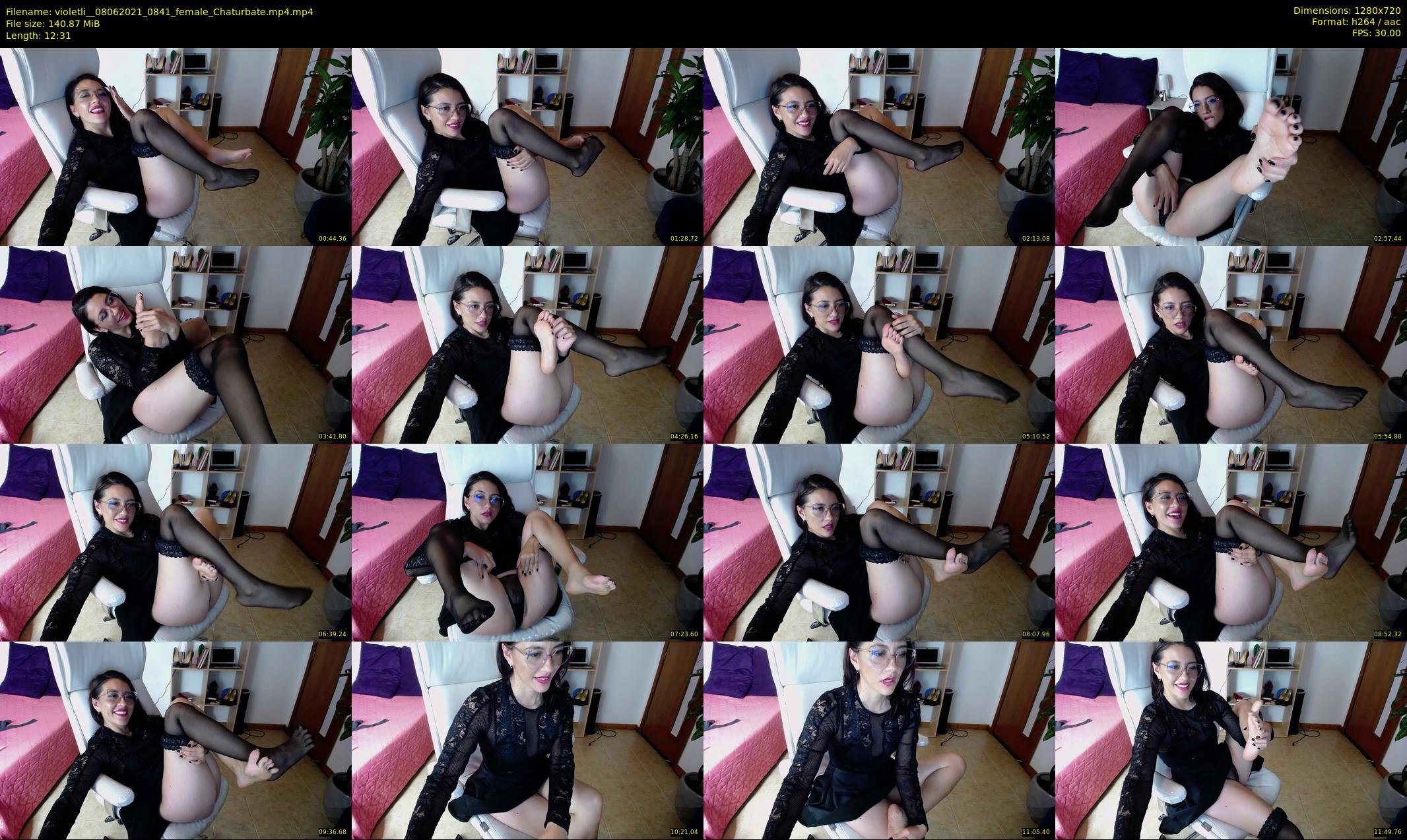 violetli_ — 13 minute Chaturbate female cam show recording, 720p, Jun 8, 2021