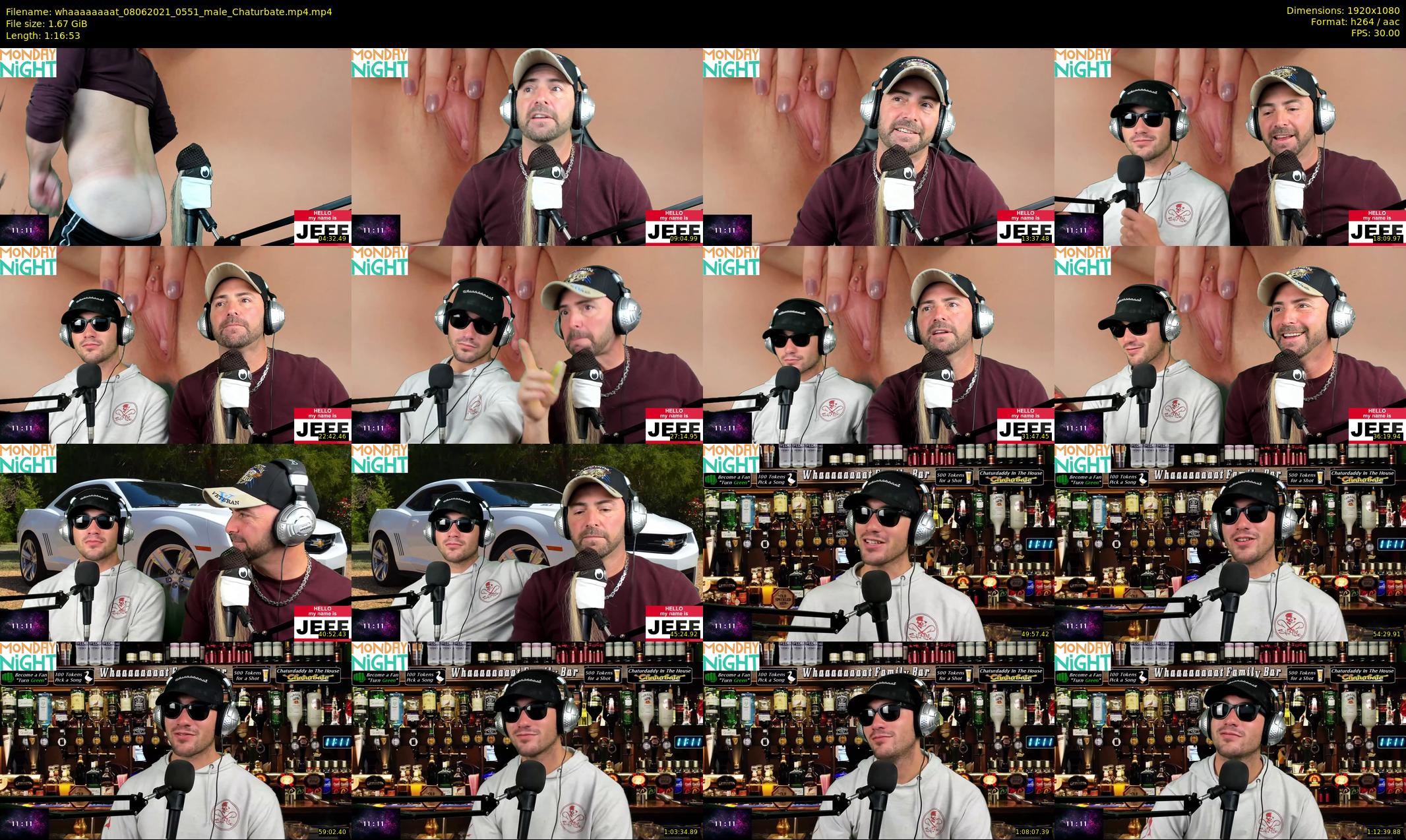 whaaaaaaaat — 77 minute Chaturbate couple cam show recording, 1080p, Jun 8, 2021