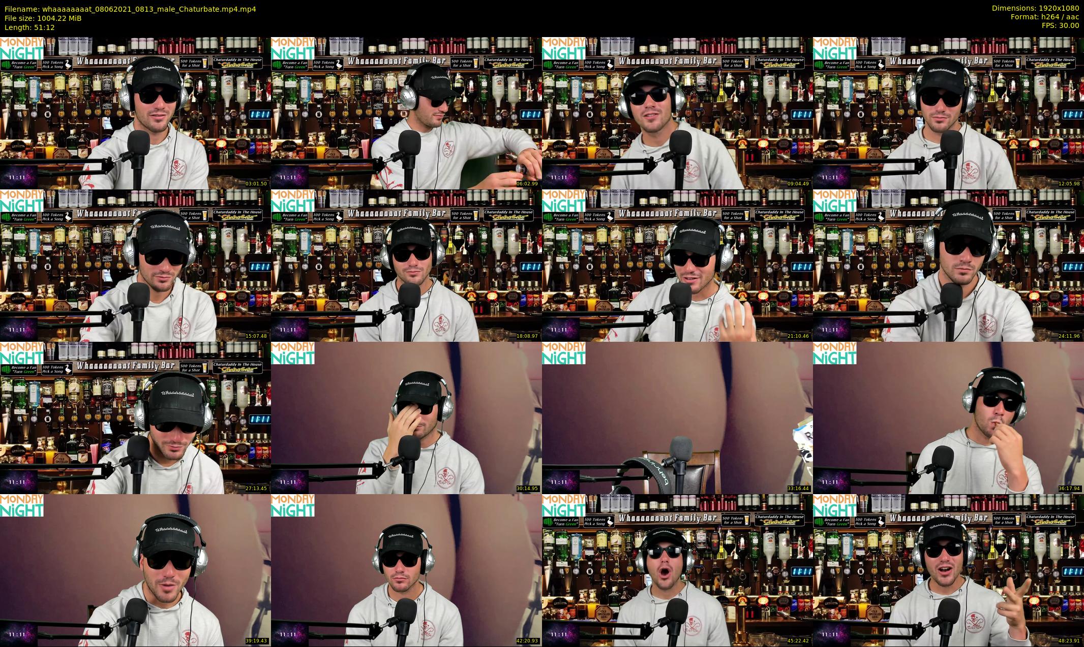 whaaaaaaaat — 52 minute Chaturbate couple cam show recording, 1080p, Jun 8, 2021