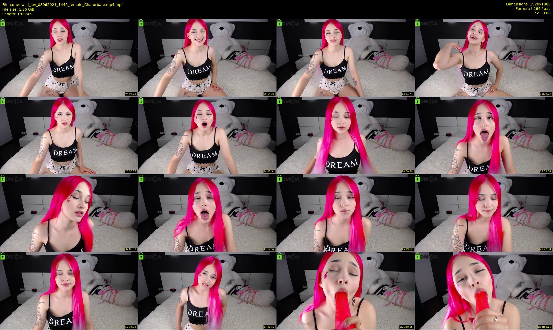 wild_lov — 70 minute Chaturbate female cam show recording, 1080p, Jun 8, 2021