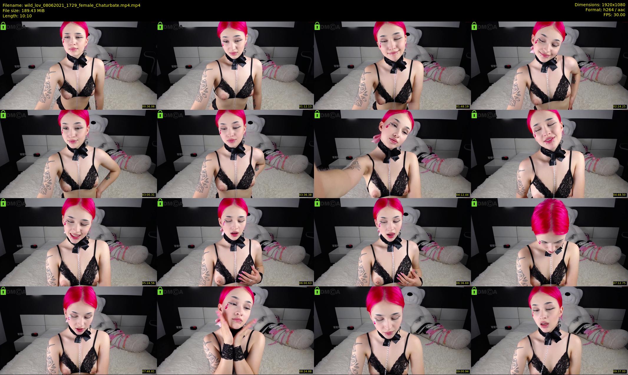 wild_lov — 11 minute Chaturbate female cam show recording, 1080p, Jun 8, 2021