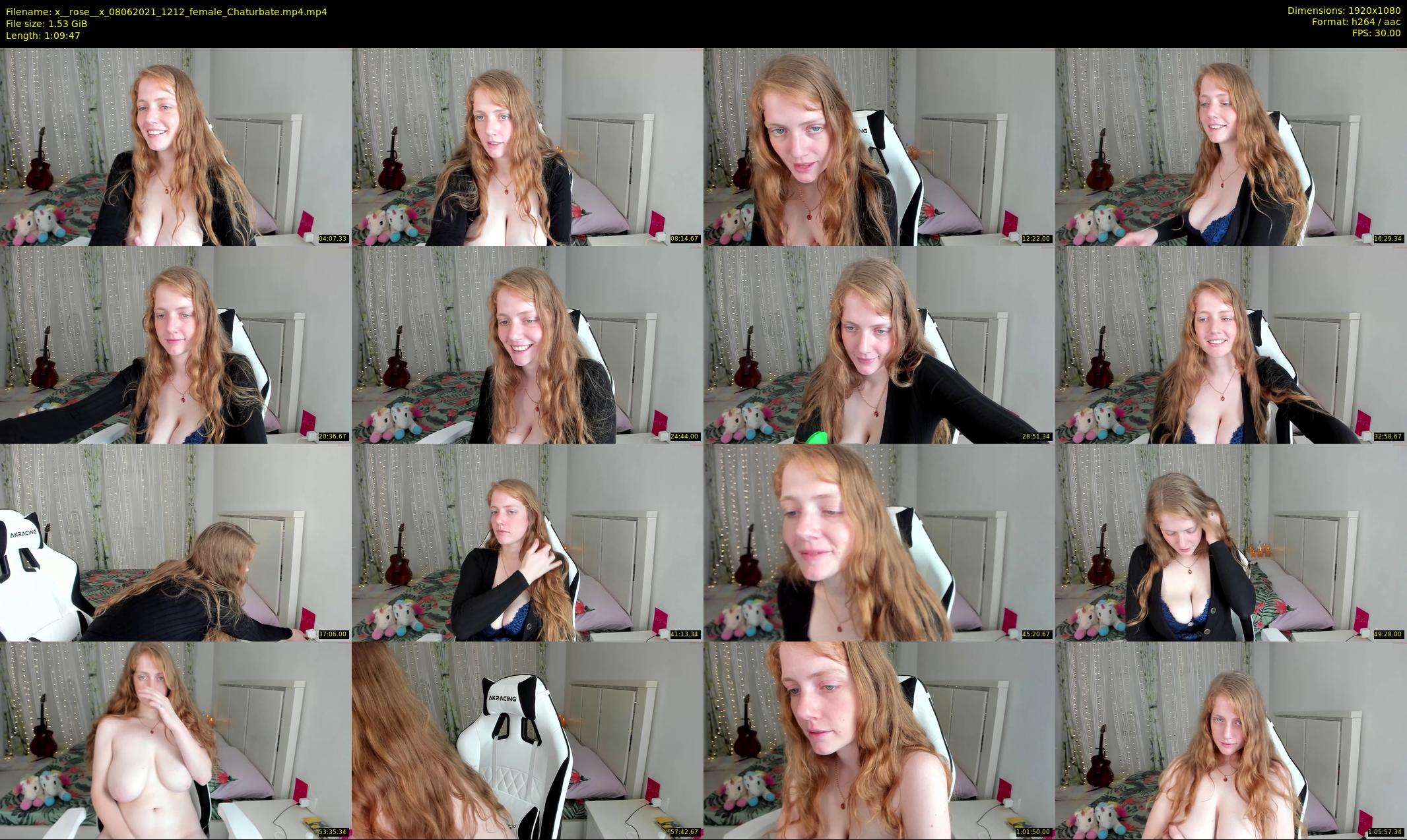 x__rose__x — 70 minute Chaturbate female cam show recording, 1080p, Jun 8, 2021