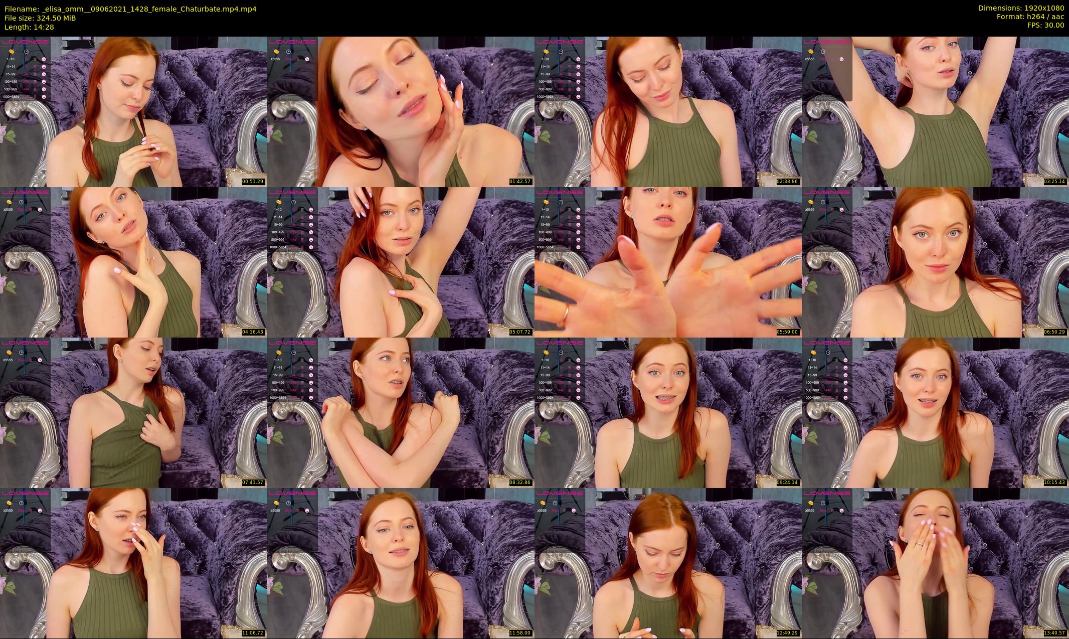 _elisa_omm_ — 15 minute Chaturbate female cam show recording, 1080p, Jun 9, 2021