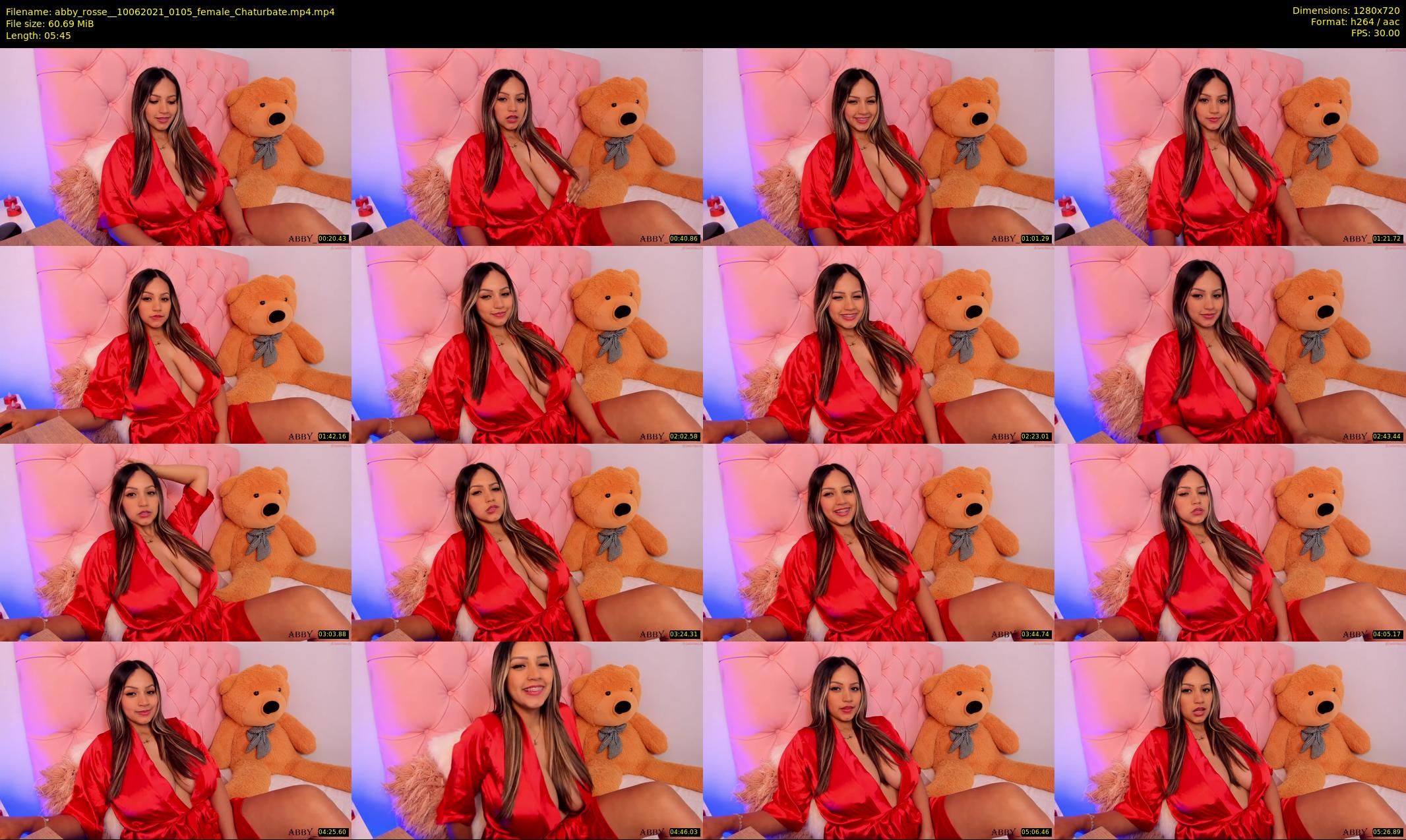 abby_rosse_ — 6 minute Chaturbate female cam show recording, 720p, Jun 10, 2021