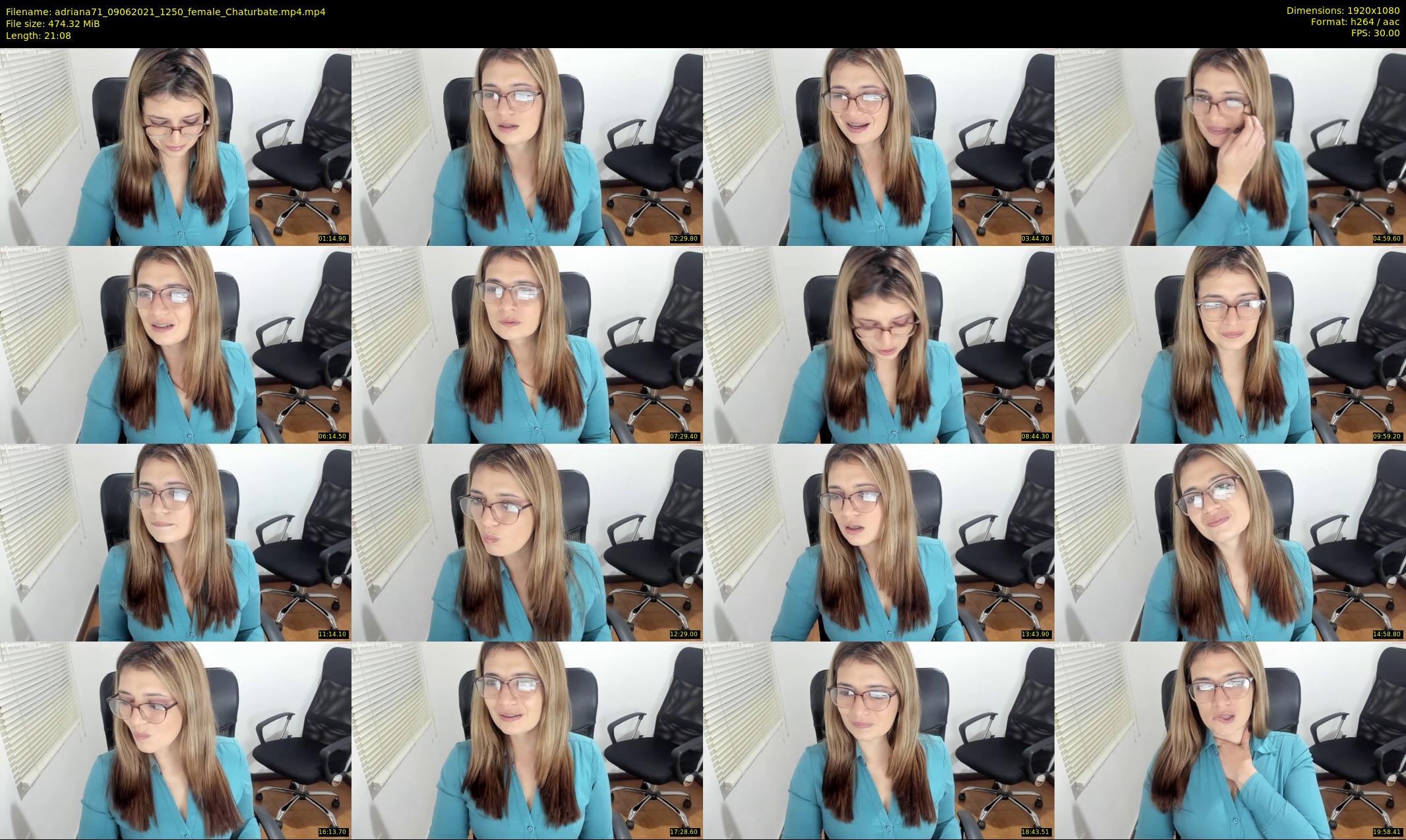 adriana71 — 22 minute Chaturbate couple cam show recording, 1080p, Jun 9, 2021