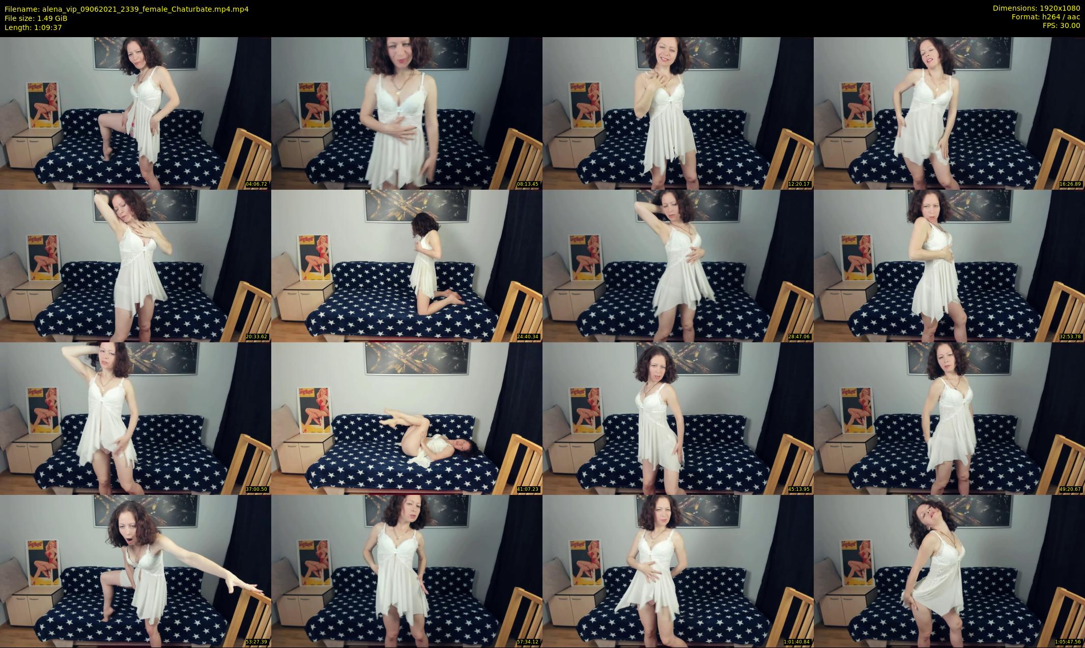 alena_vip — 70 minute Chaturbate female cam show recording, 1080p, Jun 9, 2021