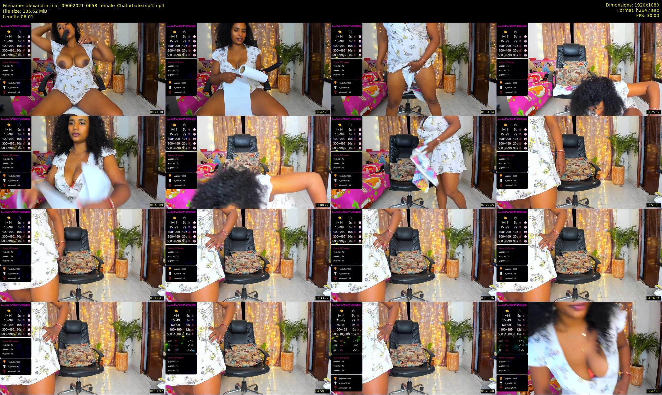alexandra_mar — 7 minute Chaturbate female cam show recording, 1080p, Jun 9, 2021