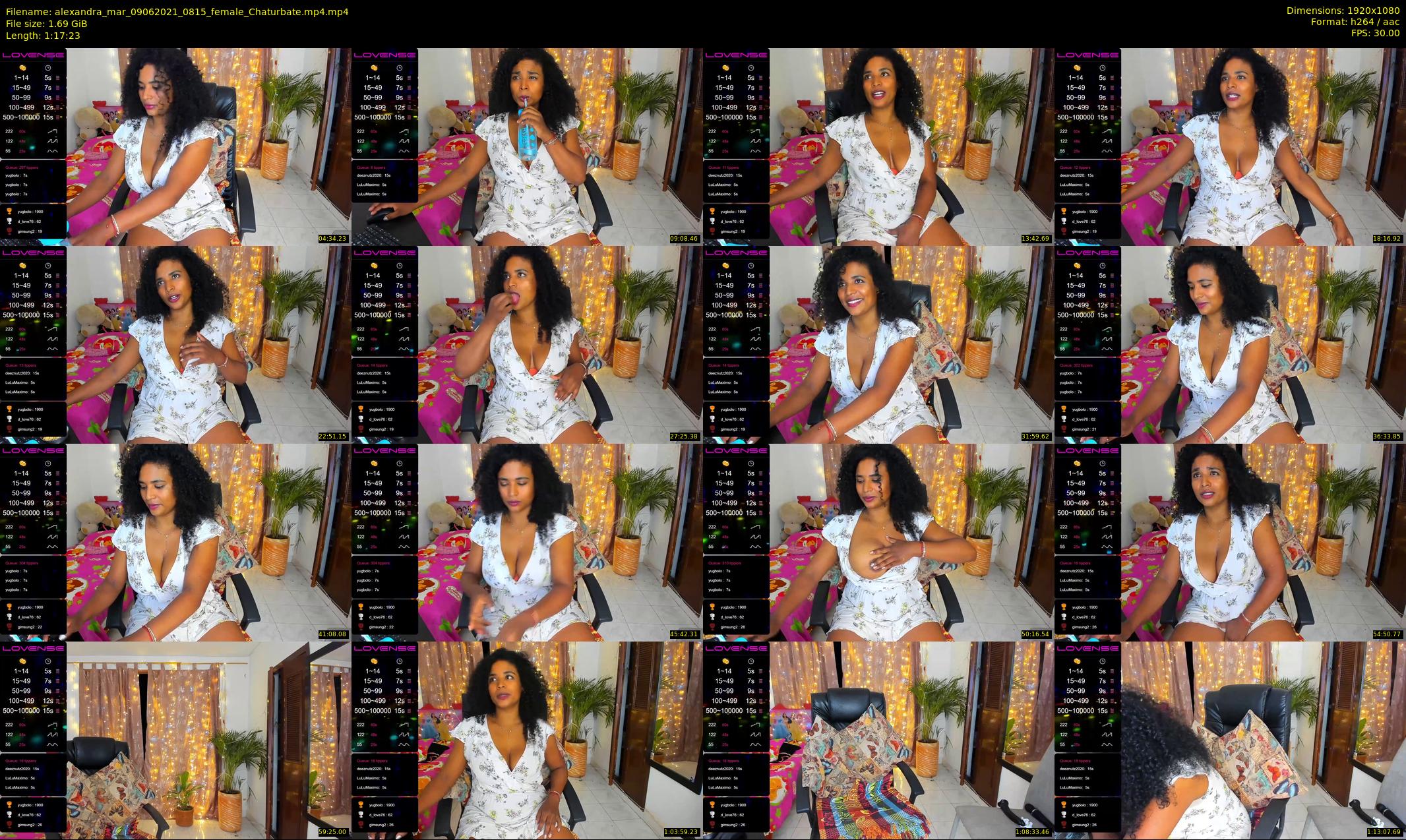 alexandra_mar — 78 minute Chaturbate female cam show recording, 1080p, Jun 9, 2021