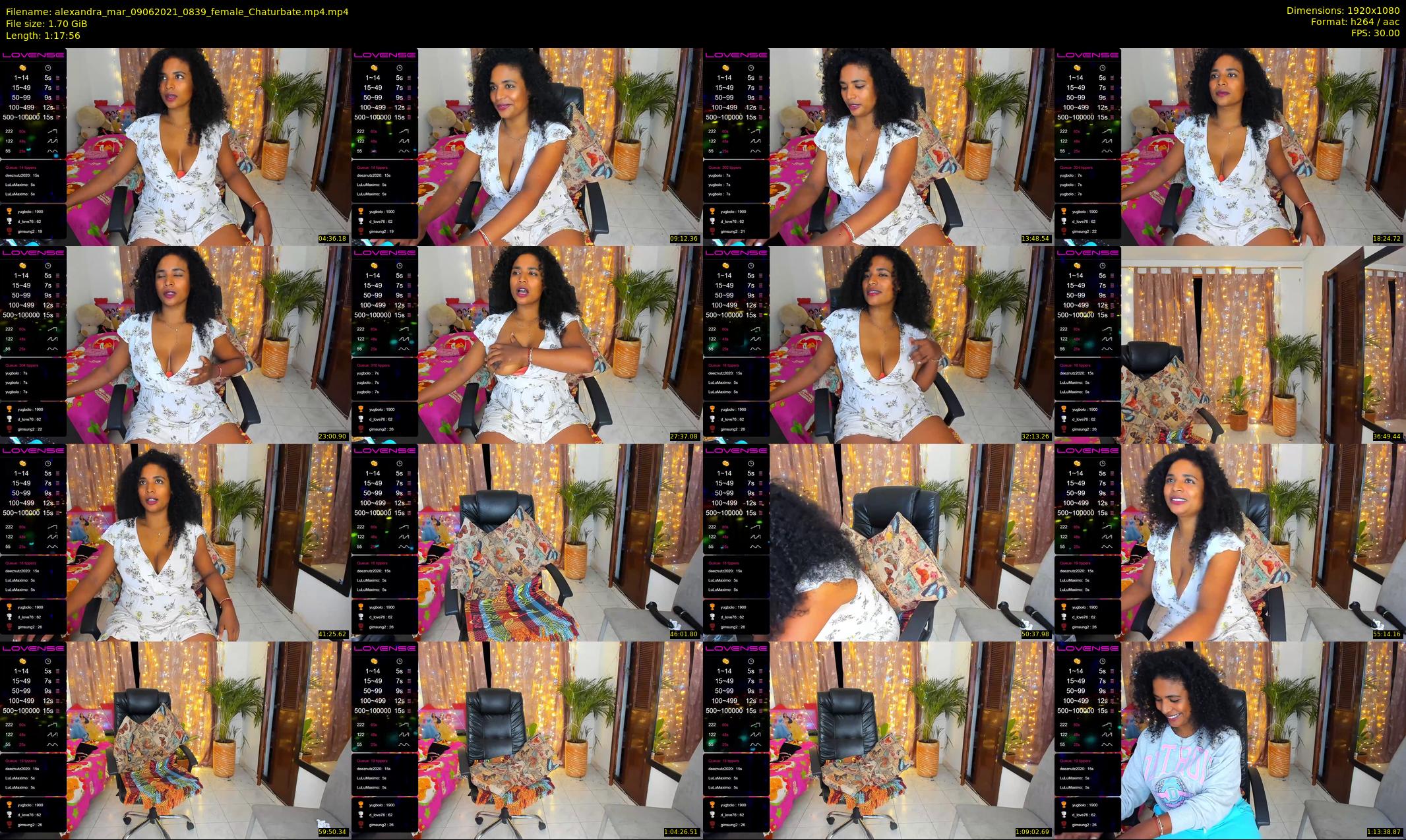 alexandra_mar — 78 minute Chaturbate female cam show recording, 1080p, Jun 9, 2021