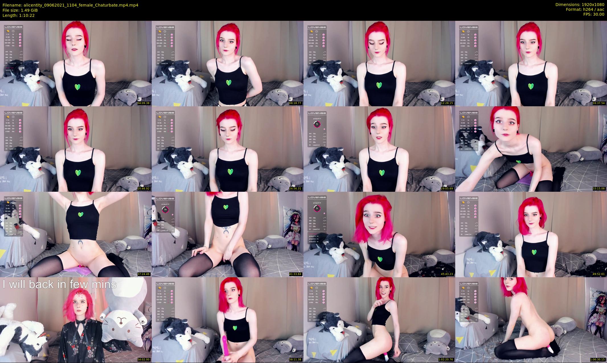 alicentity — 71 minute Chaturbate female cam show recording, 1080p, Jun 9, 2021