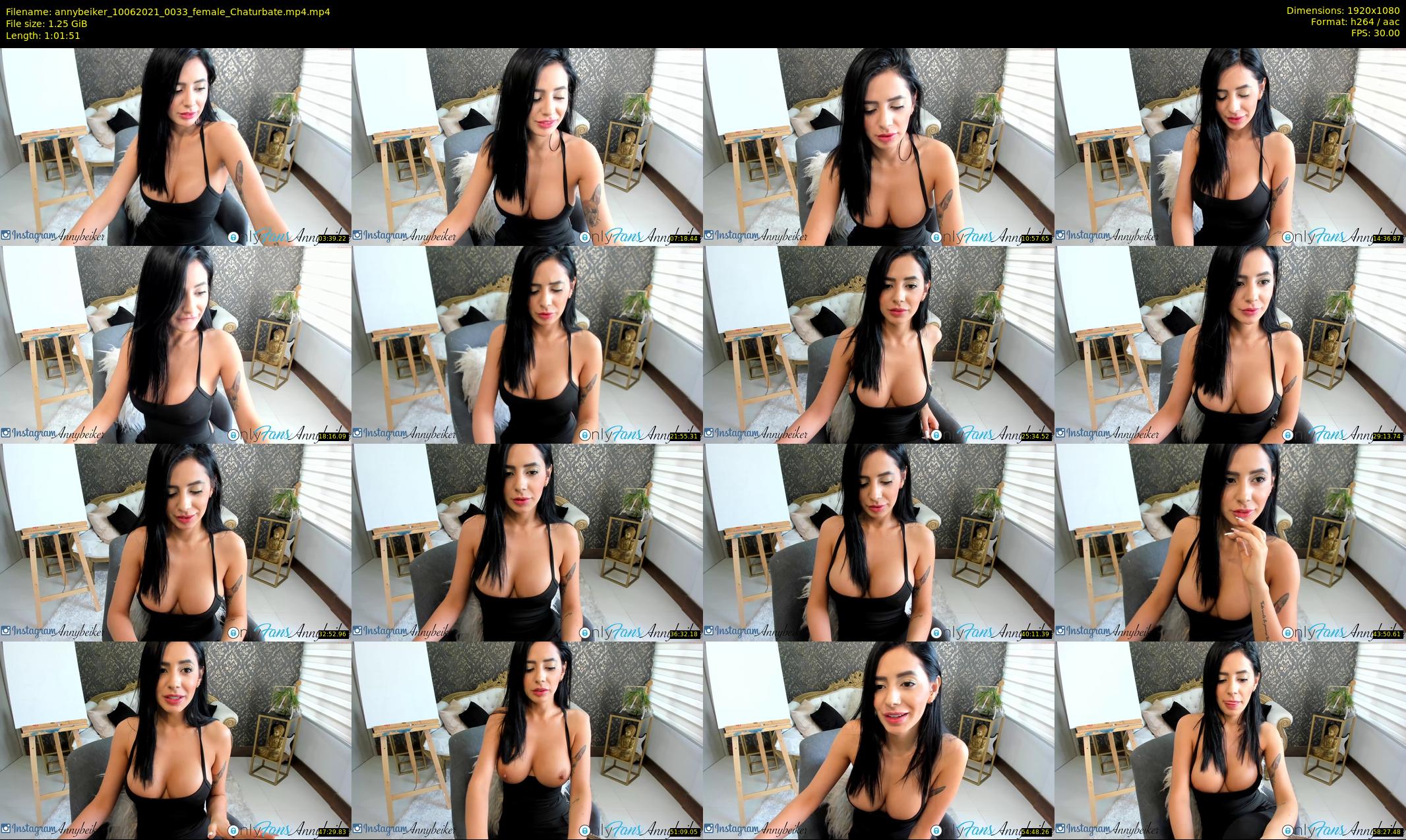 annybeiker — 62 minute Chaturbate female cam show recording, 1080p, Jun 10, 2021