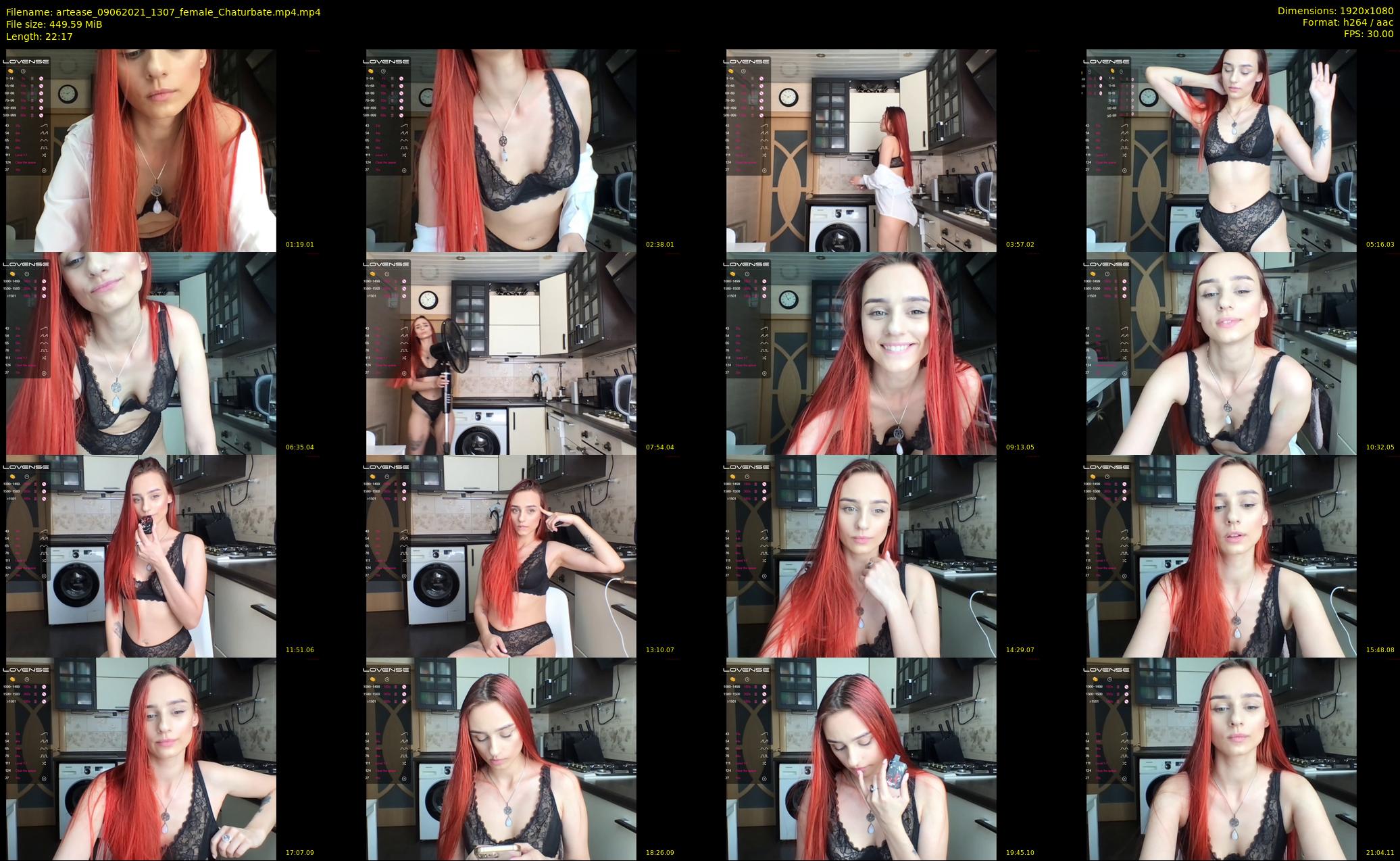 artease — 23 minute Chaturbate female cam show recording, 1080p, Jun 9, 2021