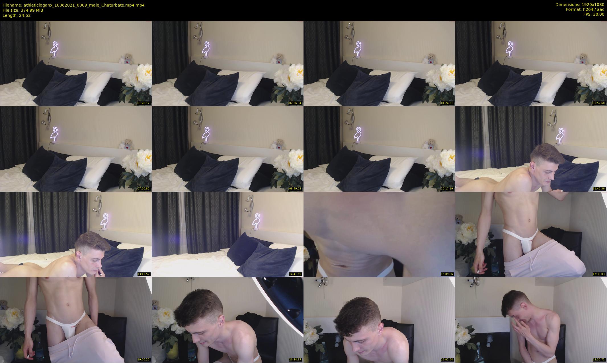 athleticloganx — 25 minute Chaturbate male cam show recording, 1080p, Jun 10, 2021