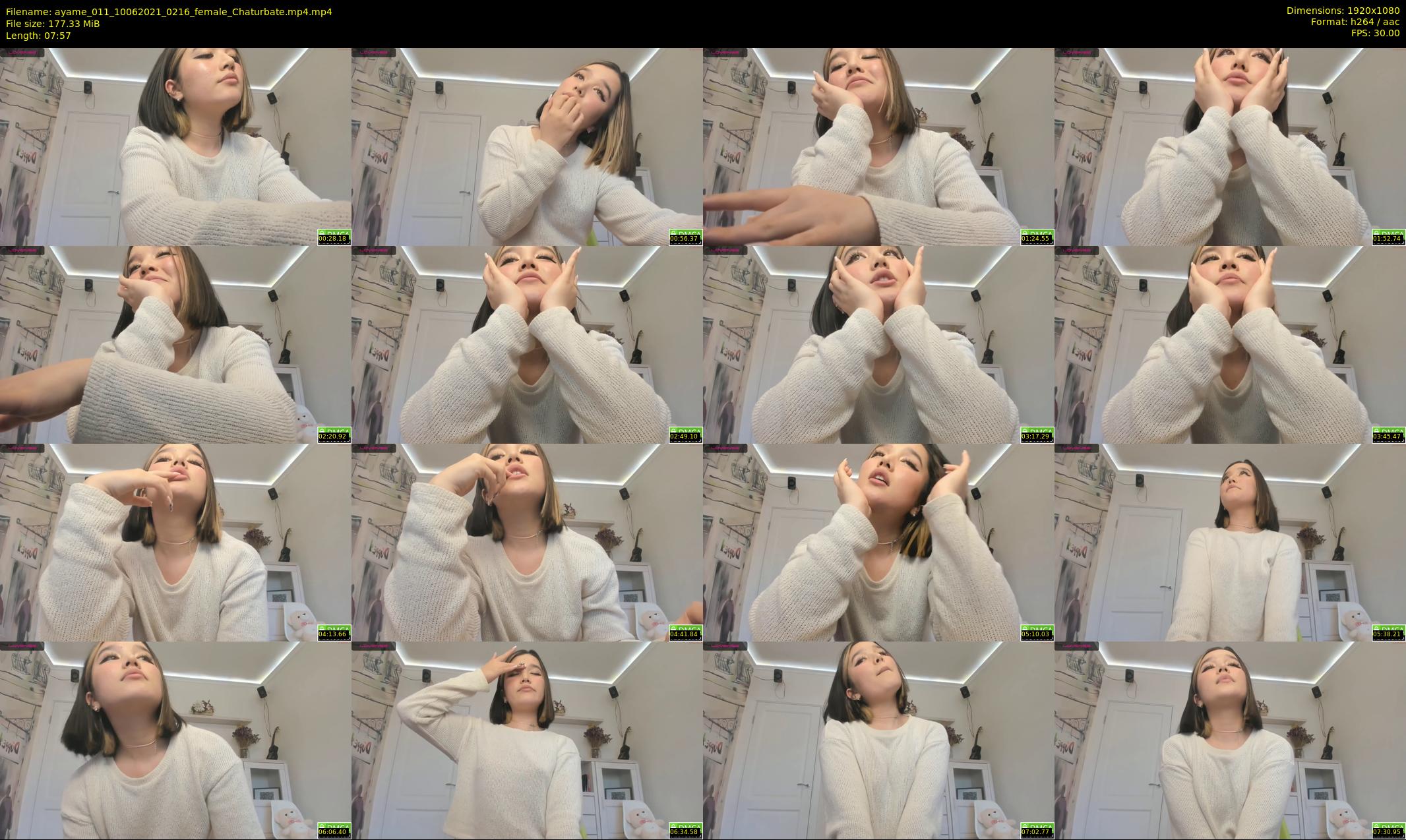 ayame_011 — 8 minute Chaturbate female cam show recording, 1080p, Jun 10, 2021