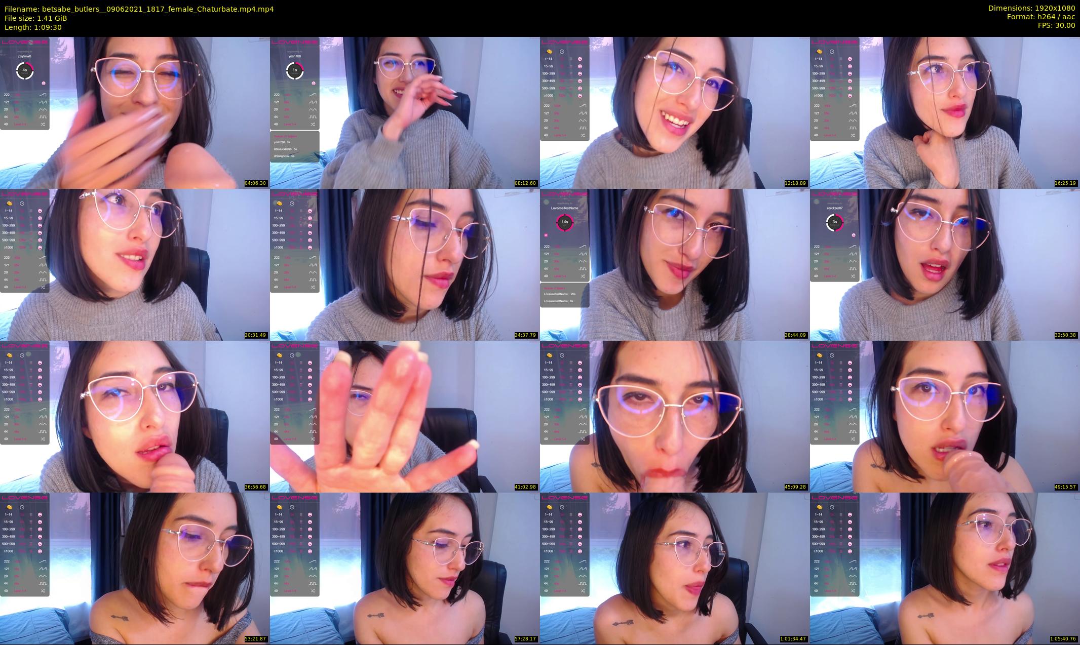 betsabe_butlers_ — 70 minute Chaturbate female cam show recording, 1080p, Jun 9, 2021