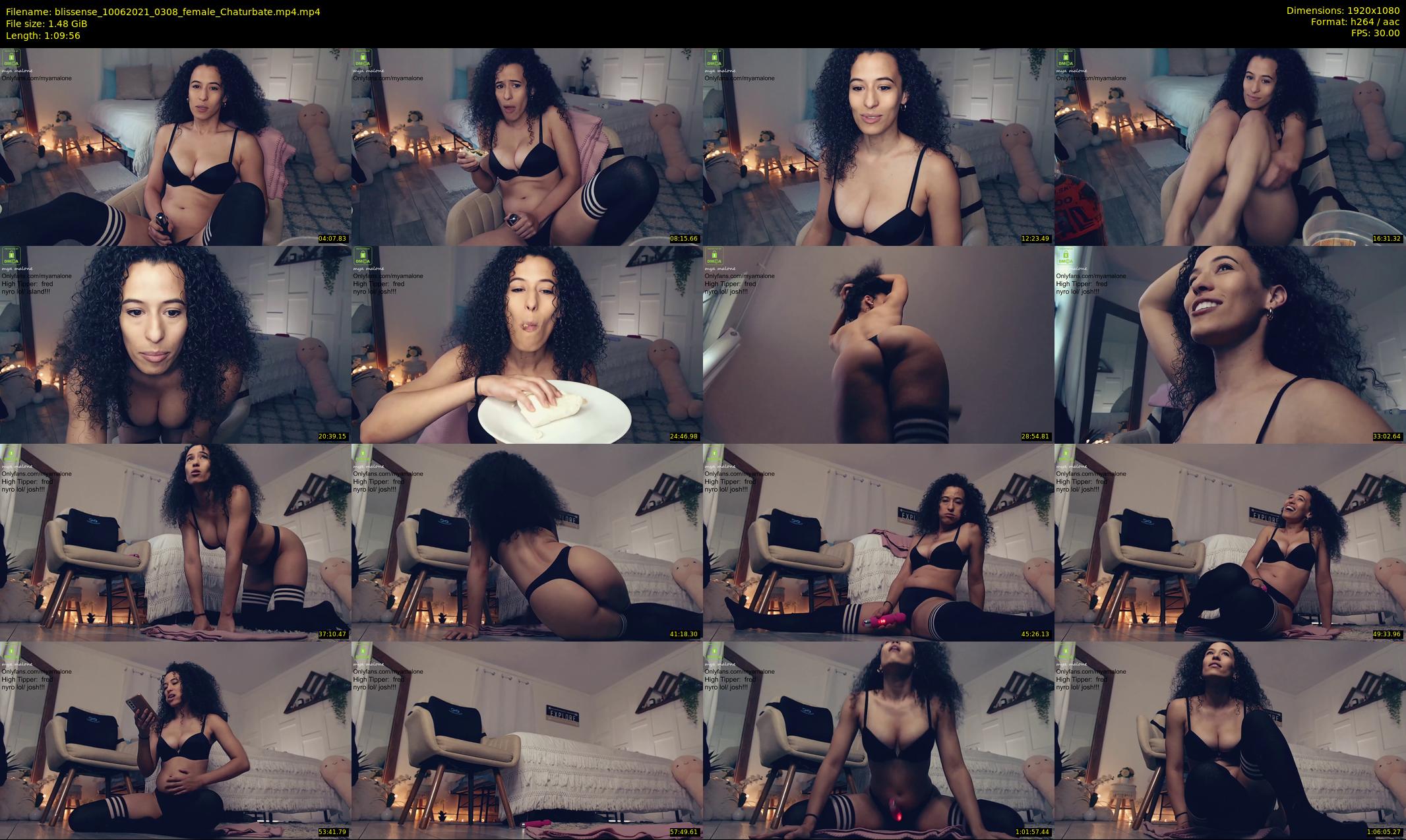 blissense — 70 minute Chaturbate female cam show recording, 1080p, Jun 10, 2021
