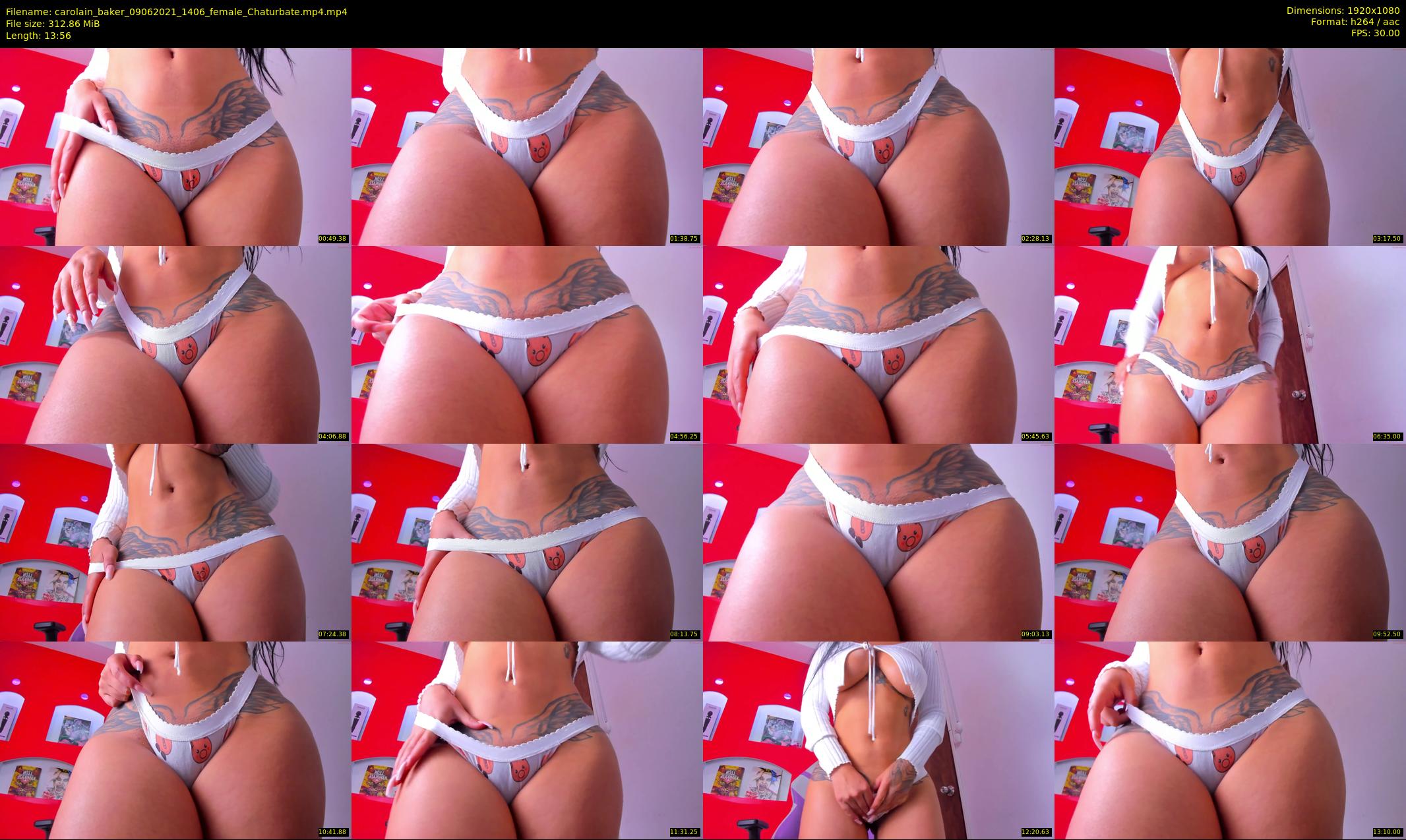 carolain_baker — 14 minute Chaturbate female cam show recording, 1080p, Jun 9, 2021