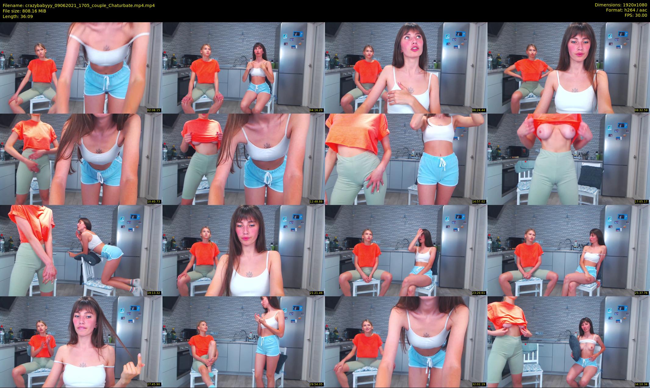 crazybabyyy — 37 minute Chaturbate couple cam show recording, 1080p, Jun 9, 2021