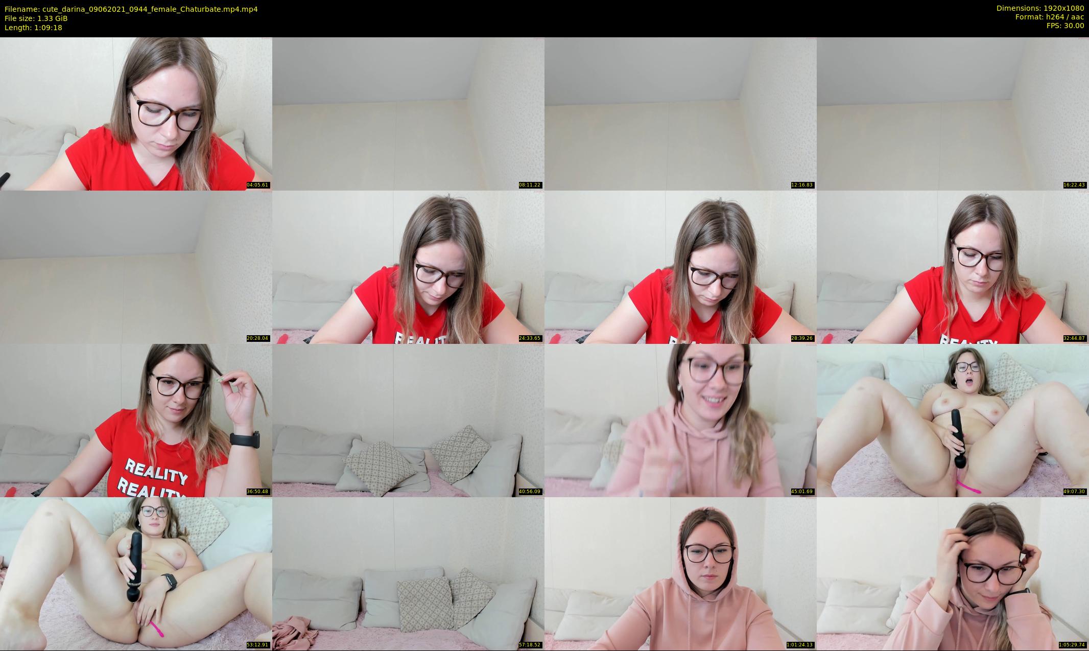 cute_darina — 70 minute Chaturbate female cam show recording, 1080p, Jun 9, 2021
