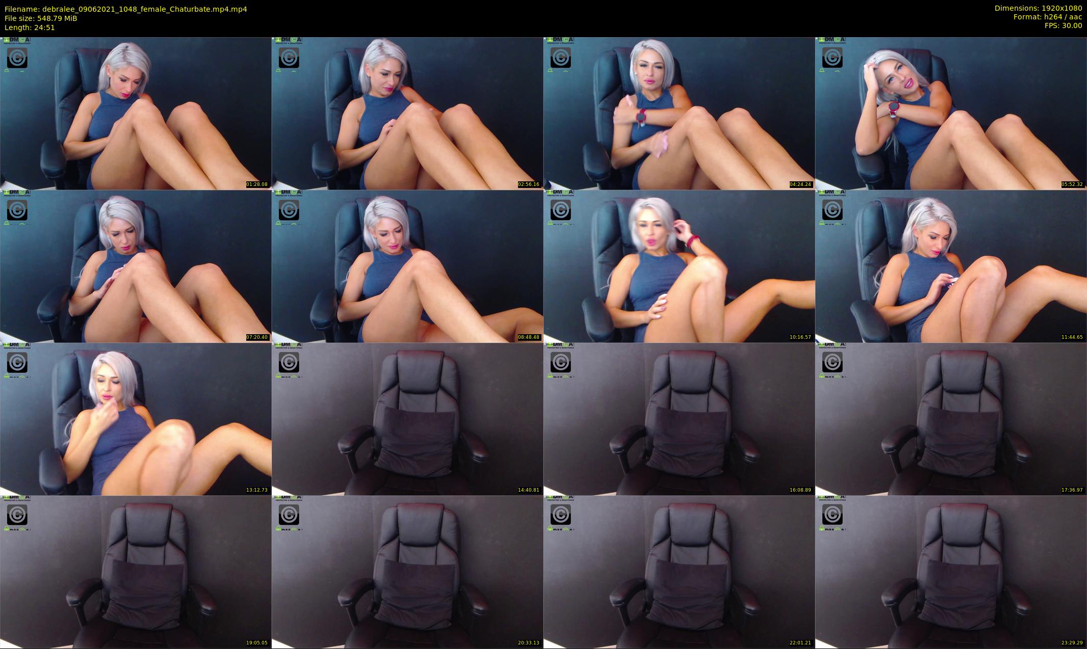 debralee — 25 minute Chaturbate female cam show recording, 1080p, Jun 9, 2021