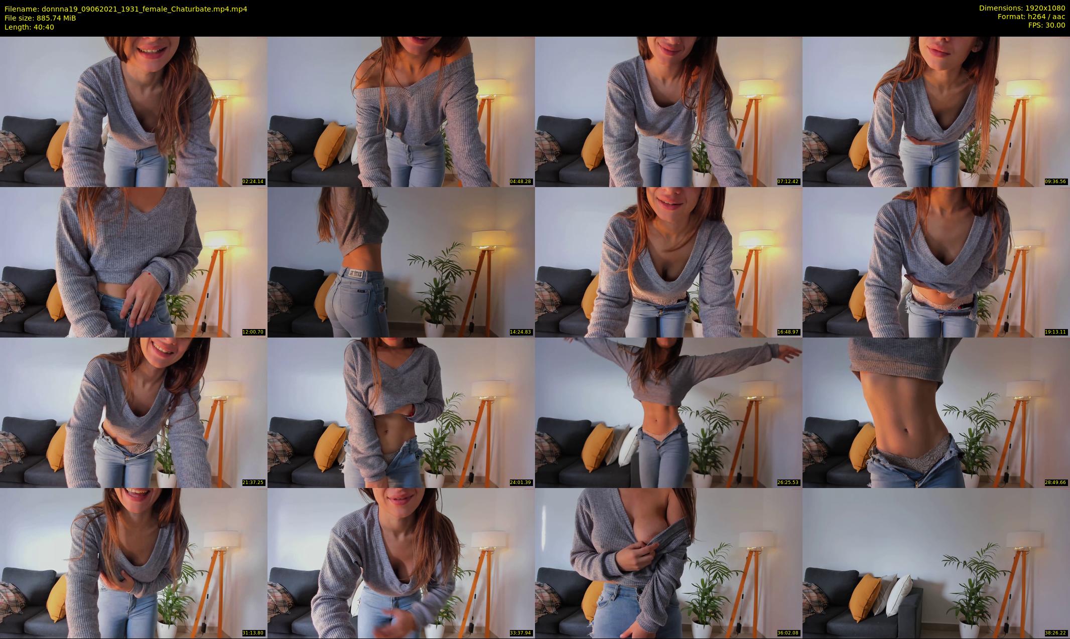 donnna19 — 41 minute Chaturbate female cam show recording, 1080p, Jun 9, 2021