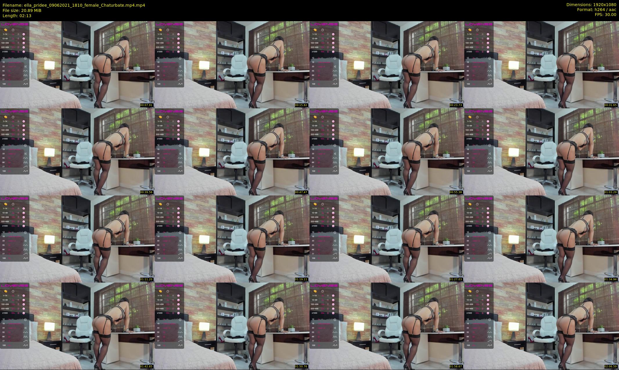 ella_pridee — 3 minute Chaturbate female cam show recording, 1080p, Jun 9, 2021