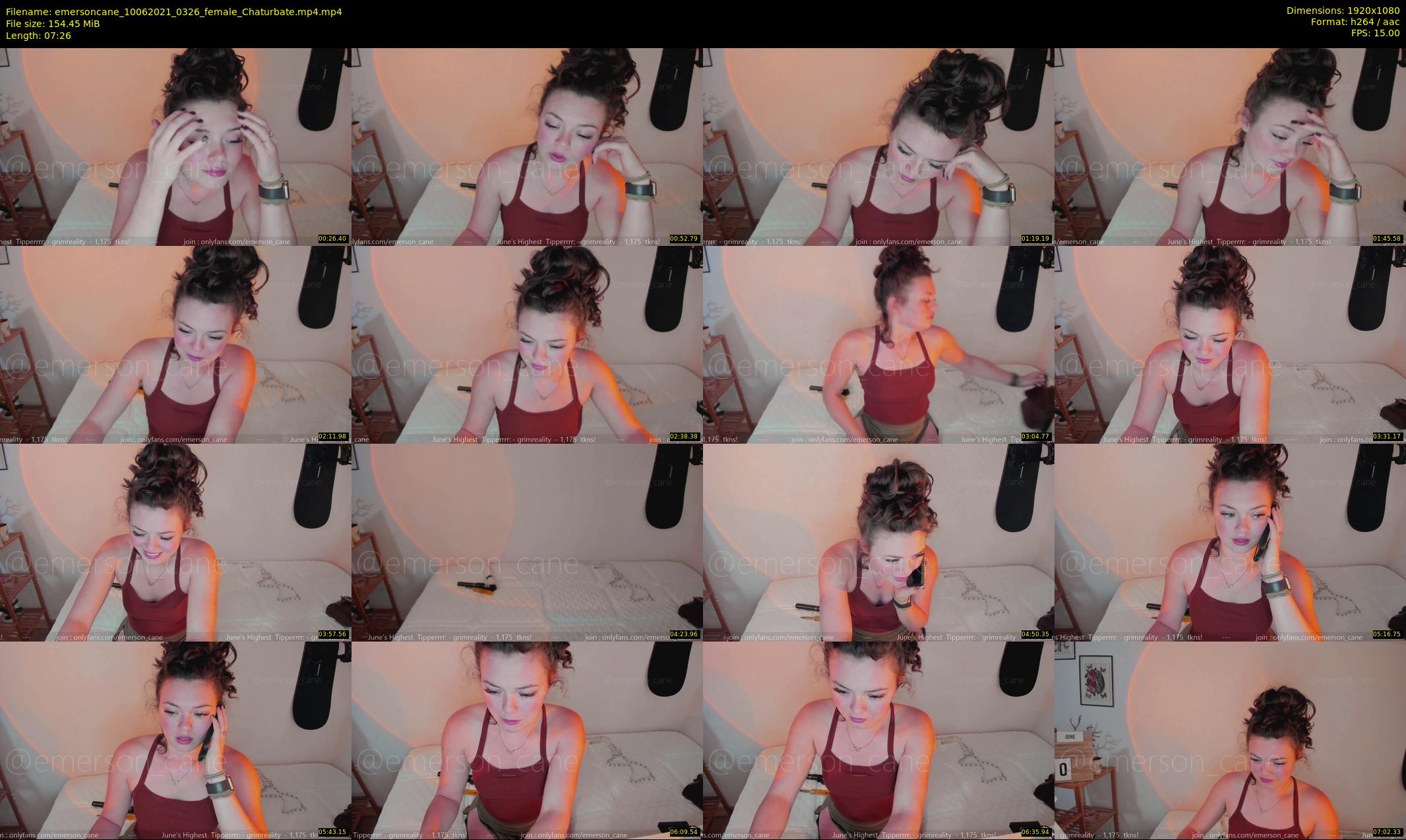 emersoncane — 8 minute Chaturbate female cam show recording, 1080p, Jun 10, 2021
