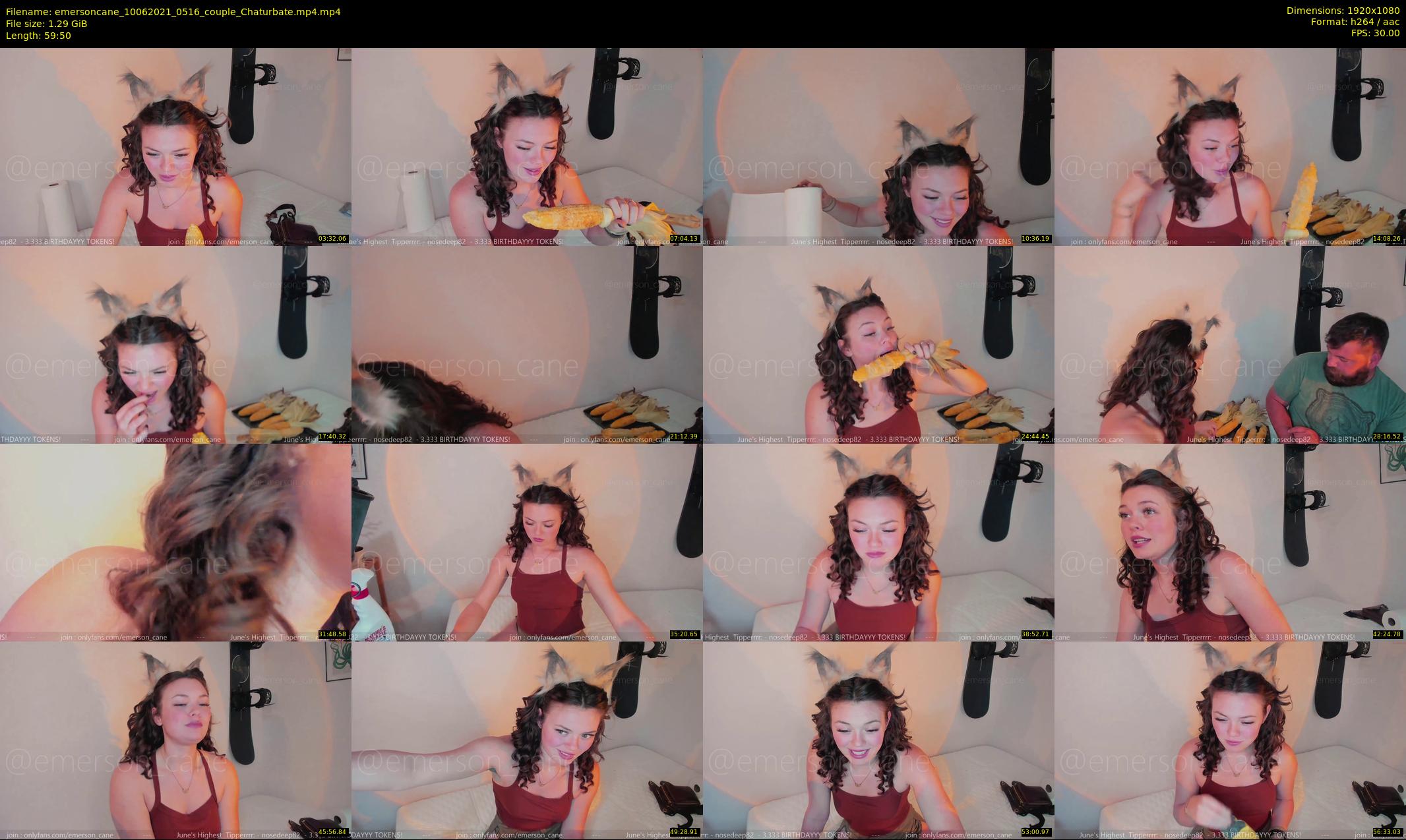 emersoncane — 60 minute Chaturbate female cam show recording, 1080p, Jun 10, 2021