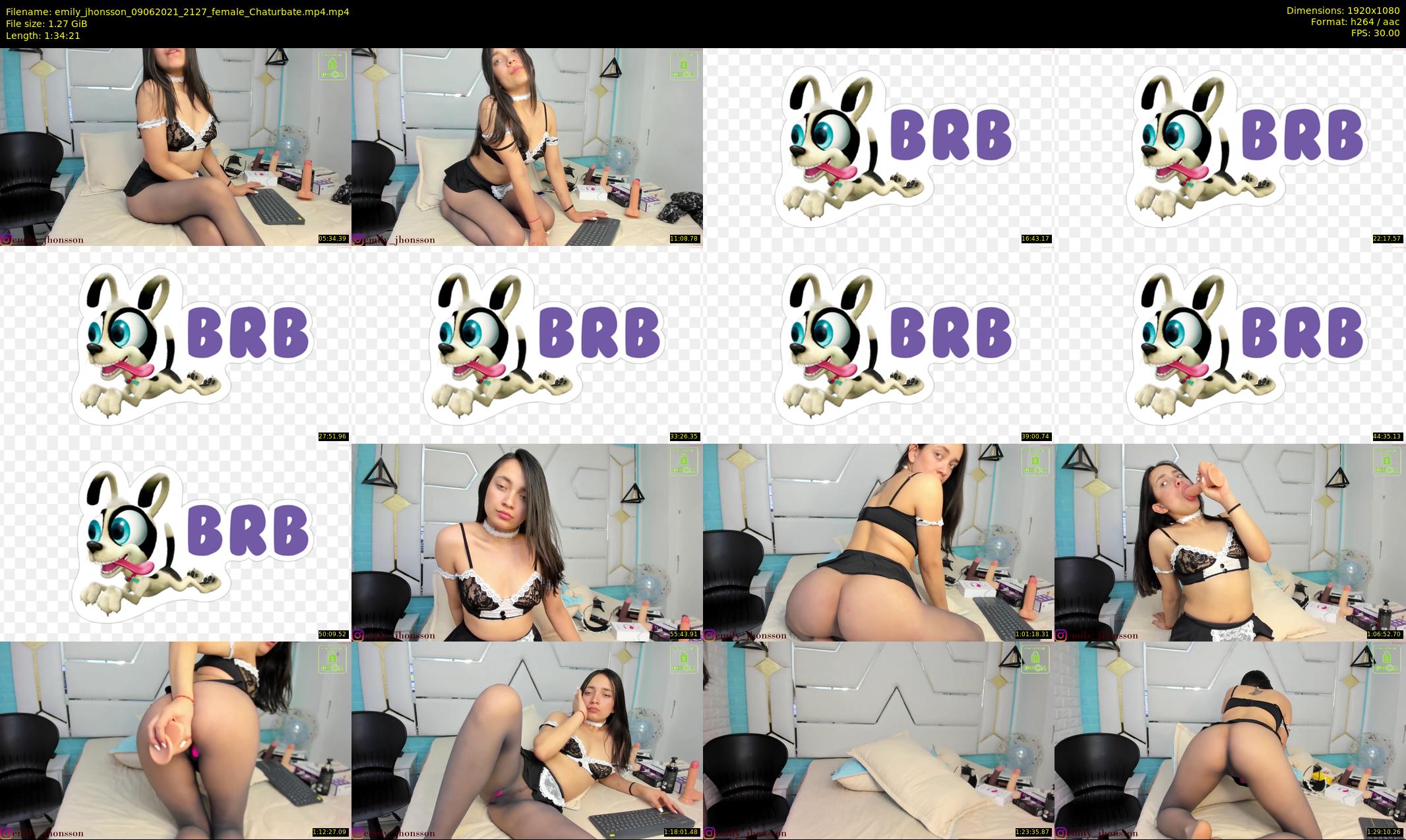 emily_jhonsson — 95 minute Chaturbate female cam show recording, 1080p, Jun 9, 2021